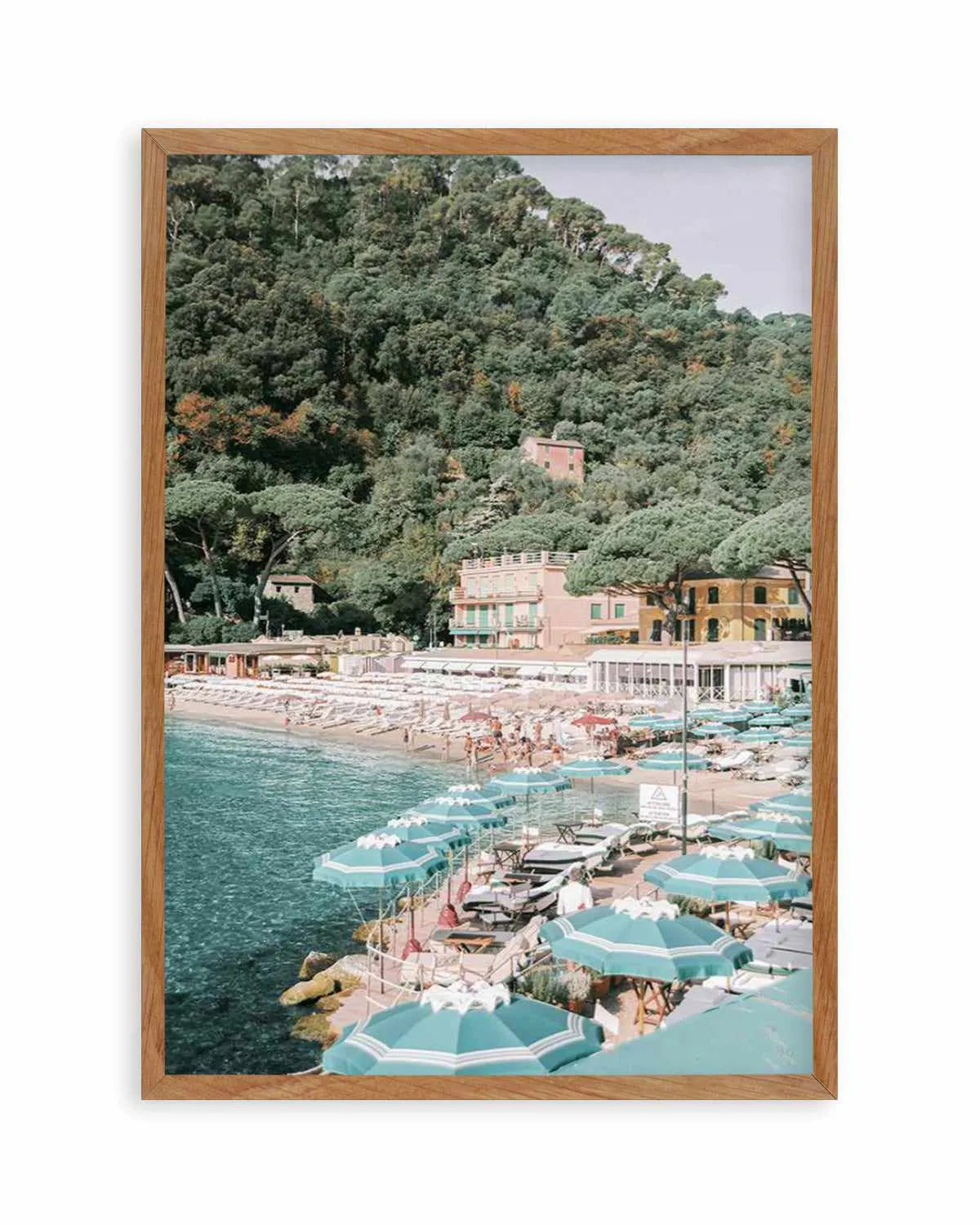 Little Bay II, Italian Riviera Art Print from Olive et Oriel where you can shop wallpaper and artworks online