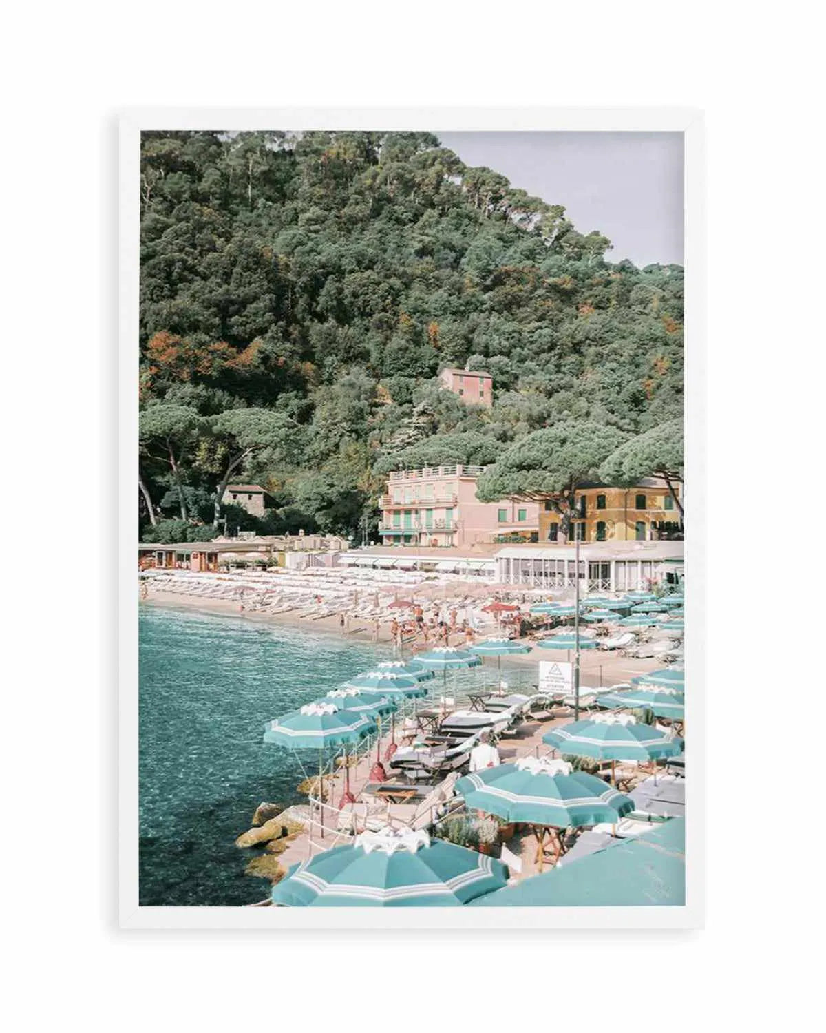 Little Bay II, Italian Riviera Art Print from Olive et Oriel where you can shop wallpaper and artworks online