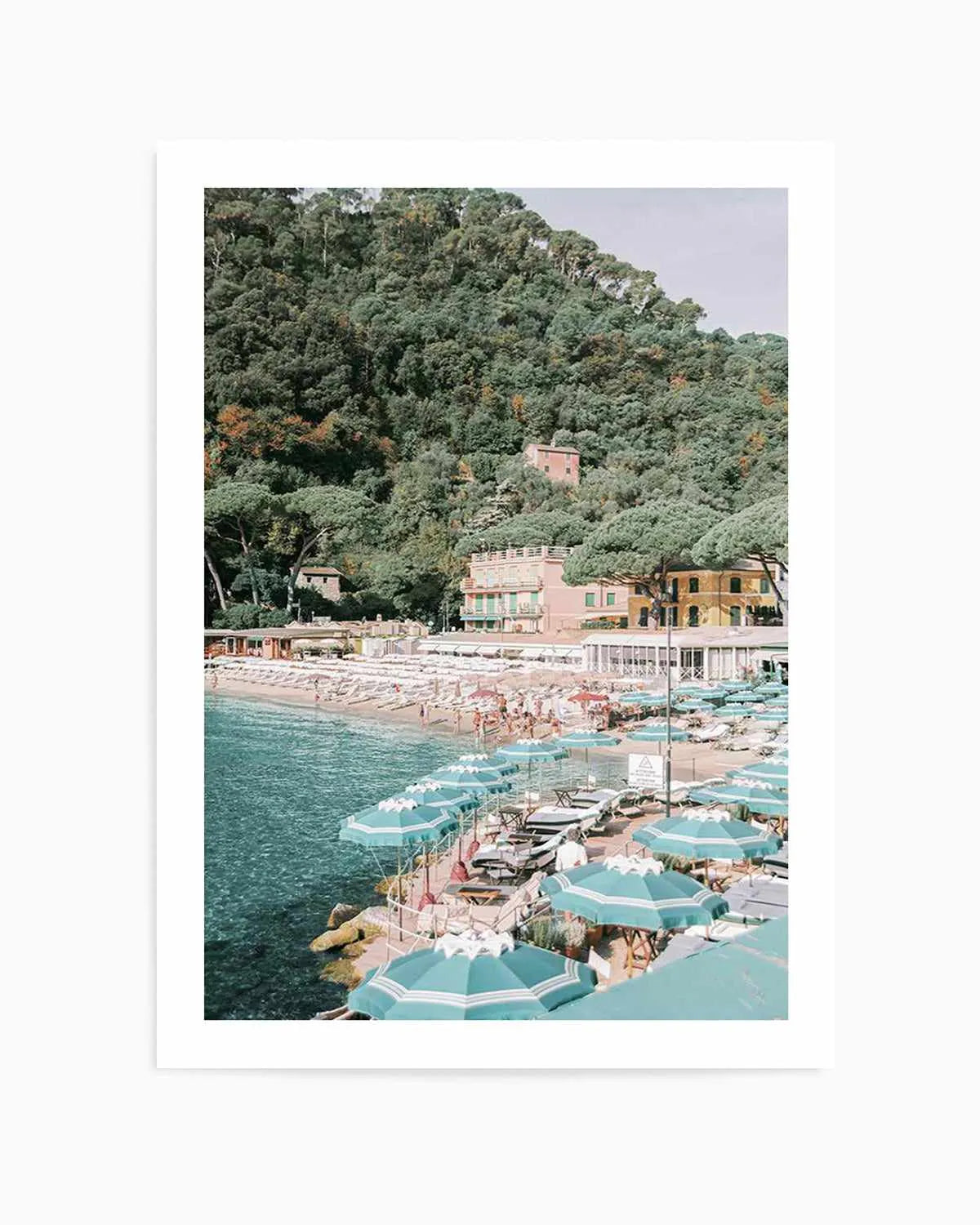 Little Bay II, Italian Riviera Art Print from Olive et Oriel where you can shop wallpaper and artworks online