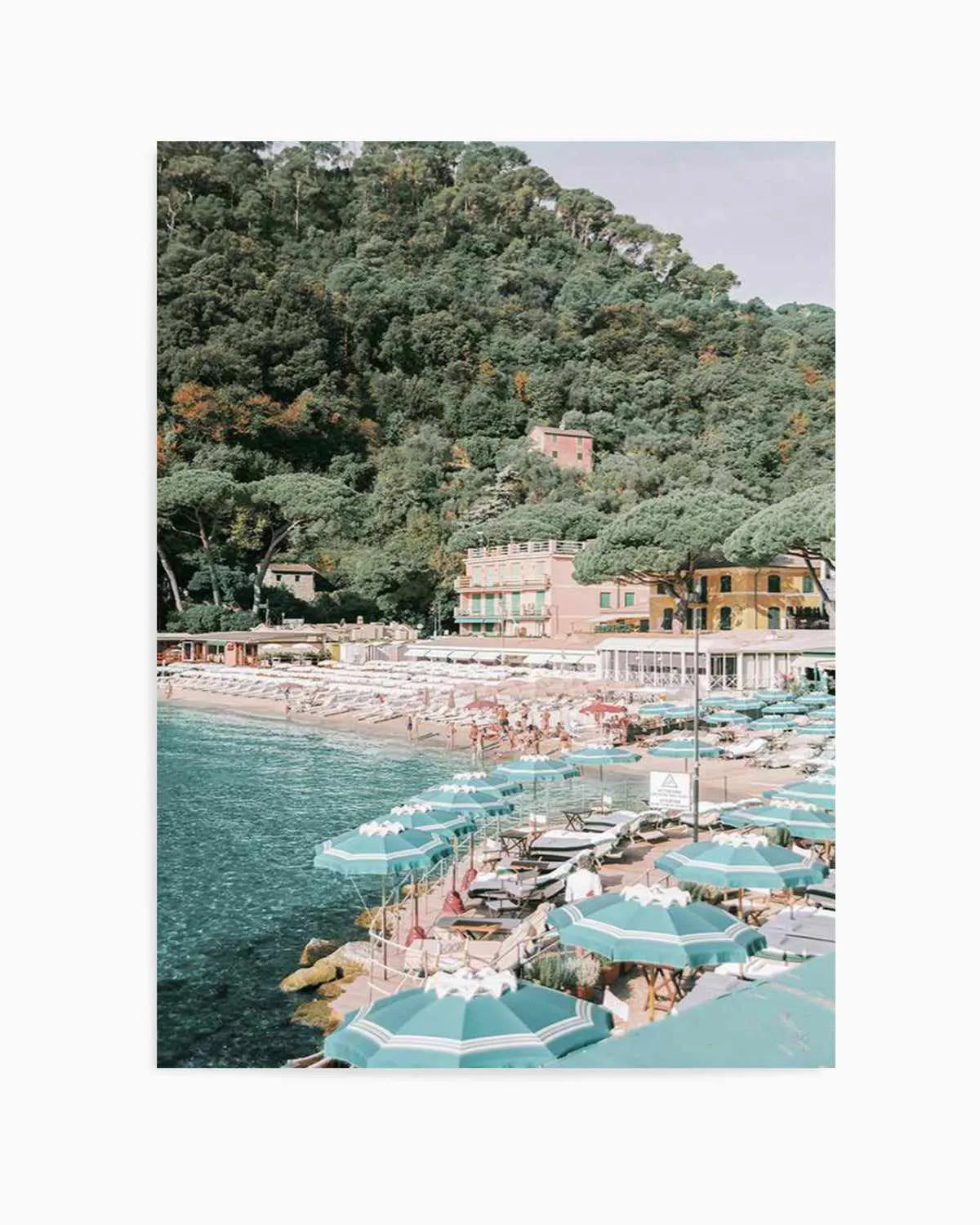 Little Bay II, Italian Riviera Art Print from Olive et Oriel where you can shop wallpaper and artworks online