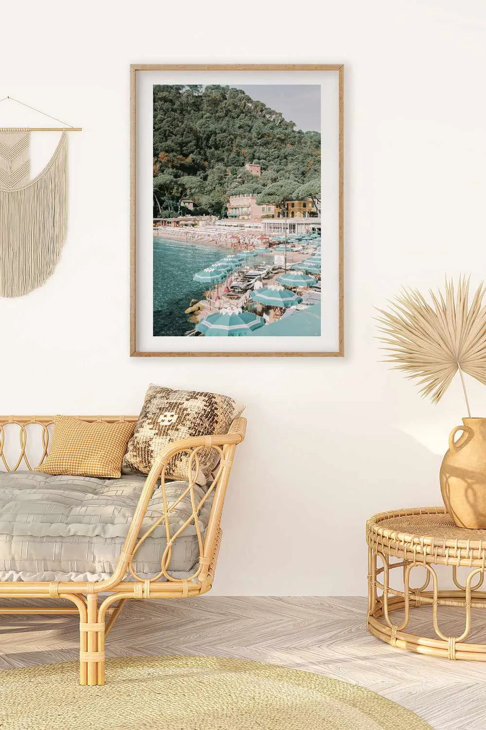 Little Bay II, Italian Riviera Art Print from Olive et Oriel where you can shop wallpaper and artworks online
