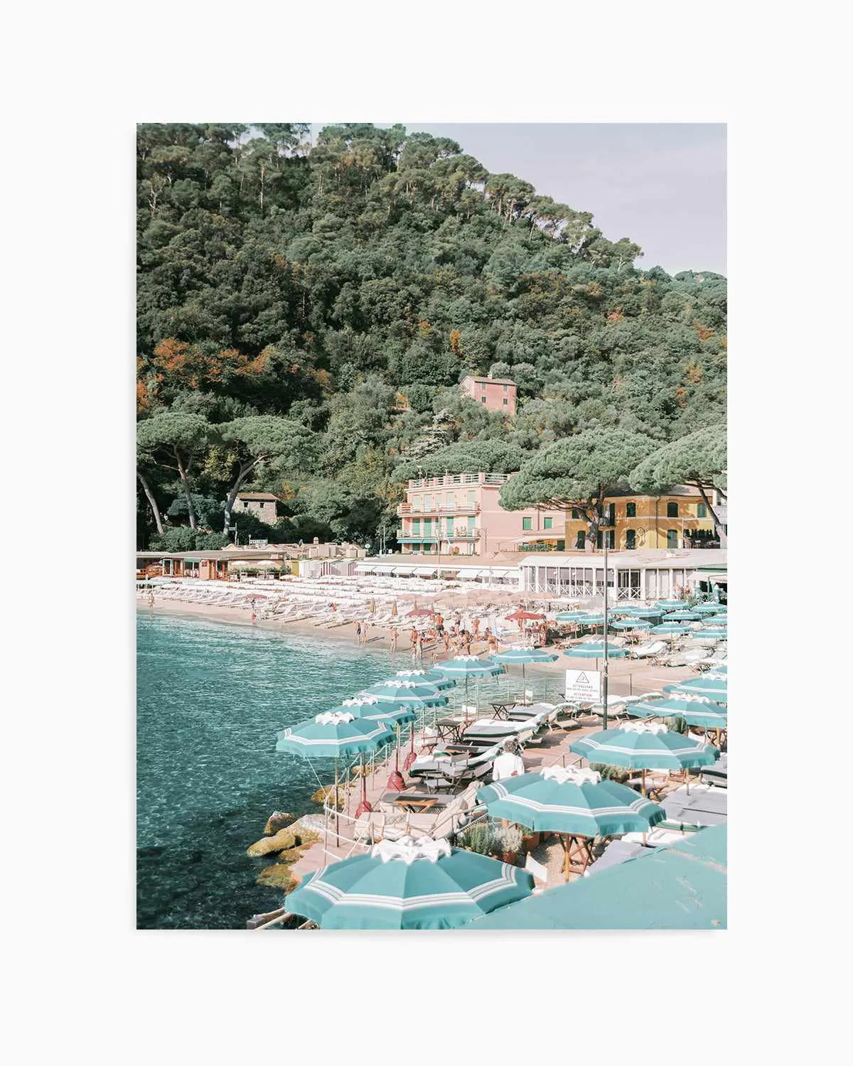 Little Bay II, Italian Riviera Art Print from Olive et Oriel where you can shop wallpaper and artworks online