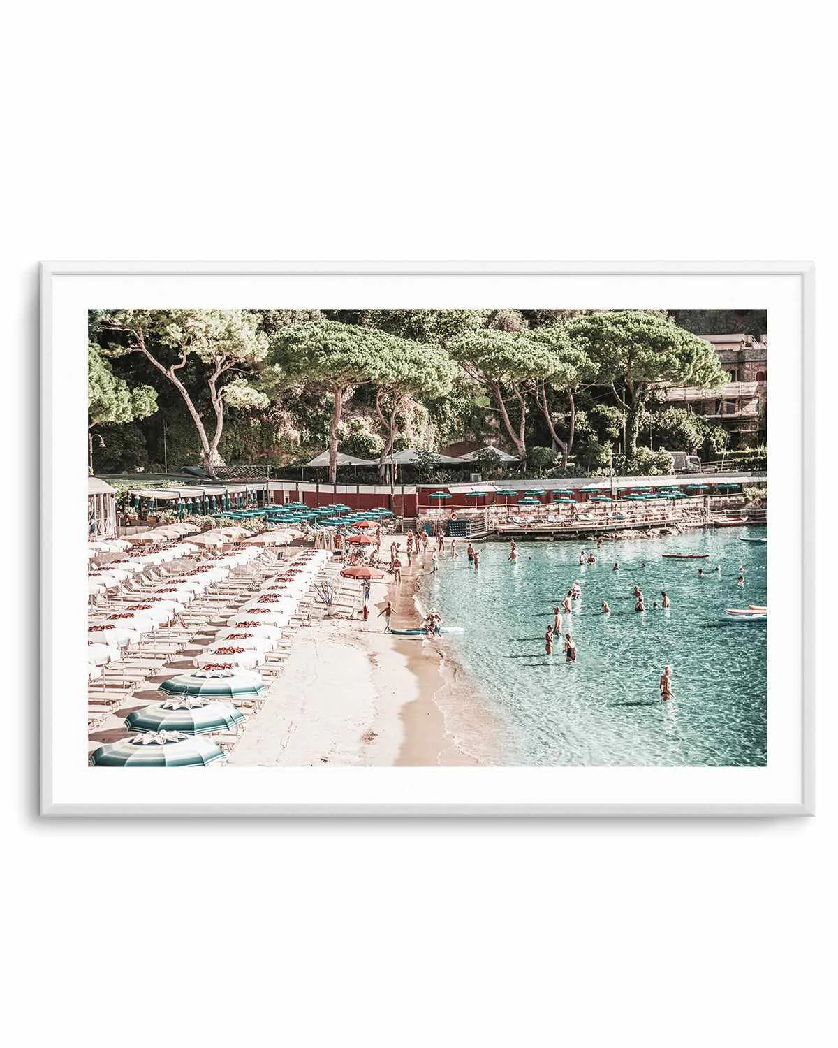 Little Bay, Italian Riviera Art Print from Olive et Oriel where you can shop wallpaper and artworks online