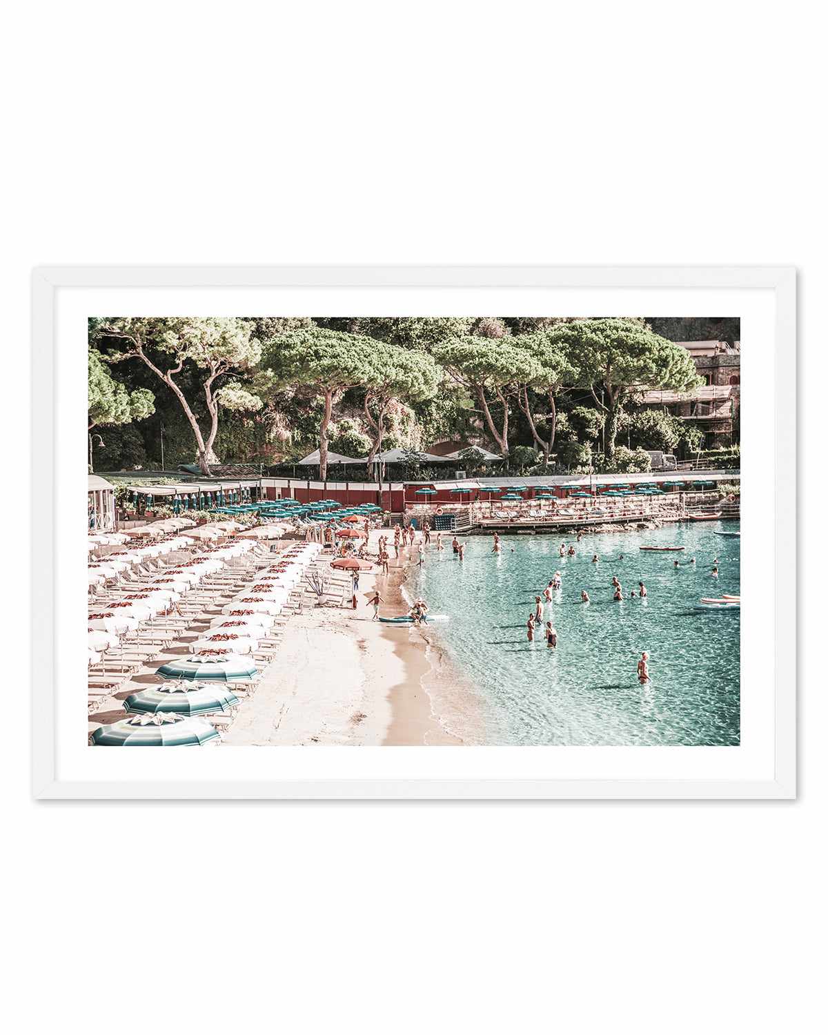 Little Bay, Italian Riviera Art Print