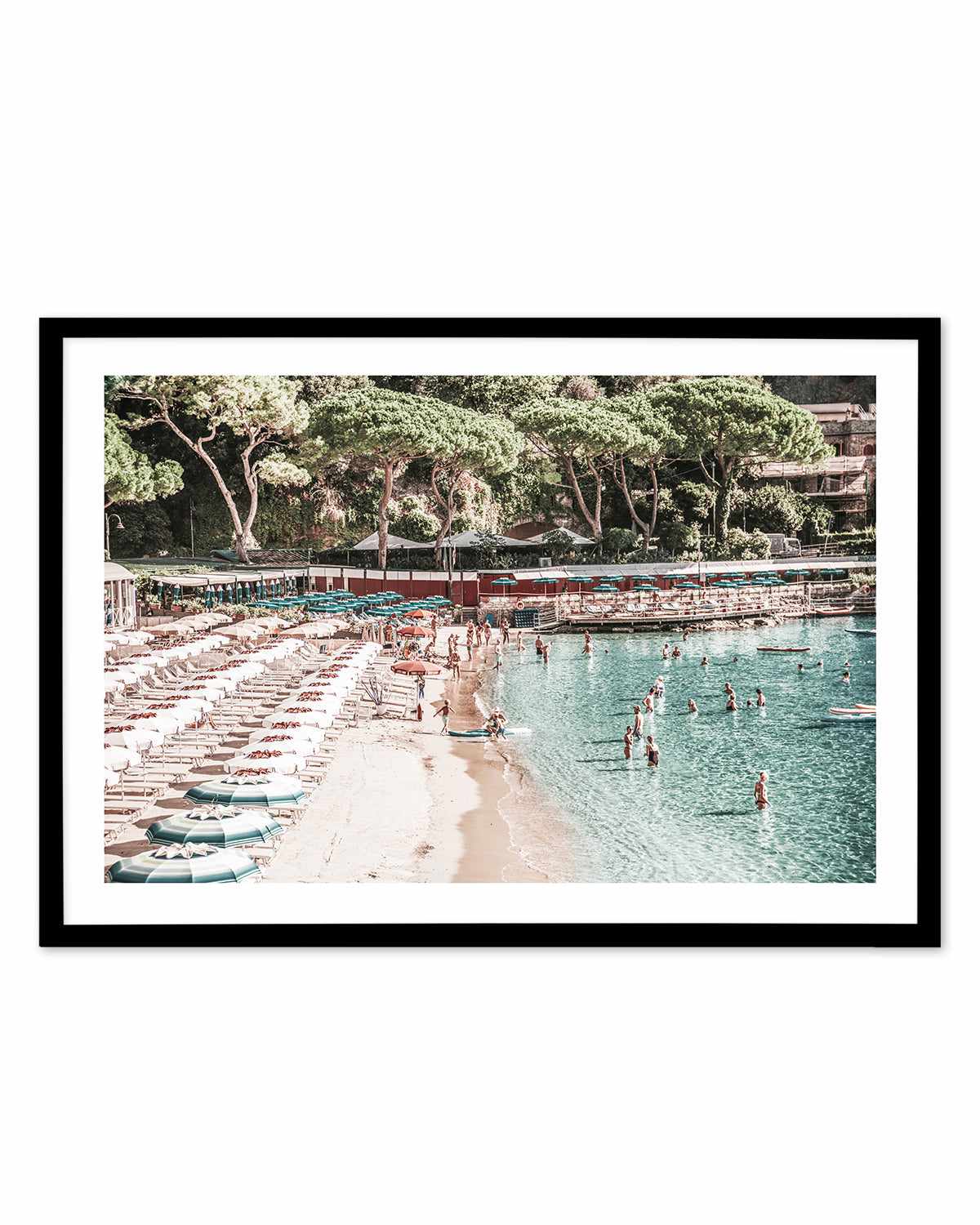 Little Bay, Italian Riviera Art Print