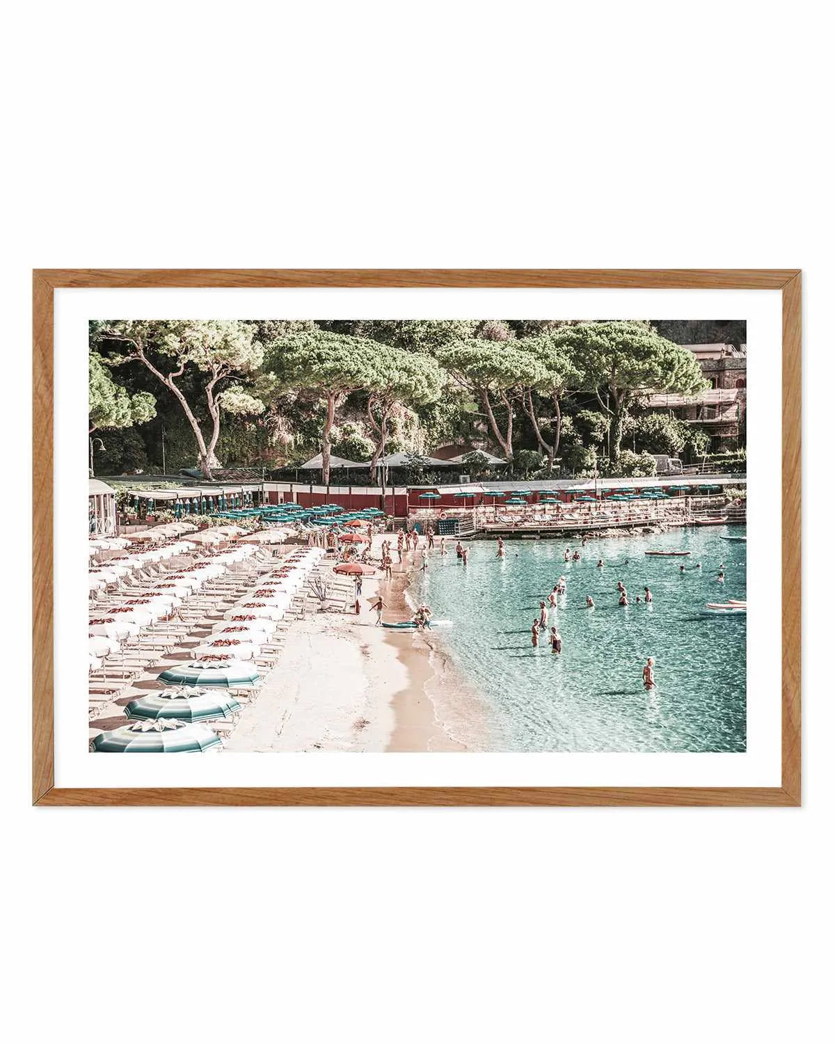 Little Bay, Italian Riviera Art Print from Olive et Oriel where you can shop wallpaper and artworks online