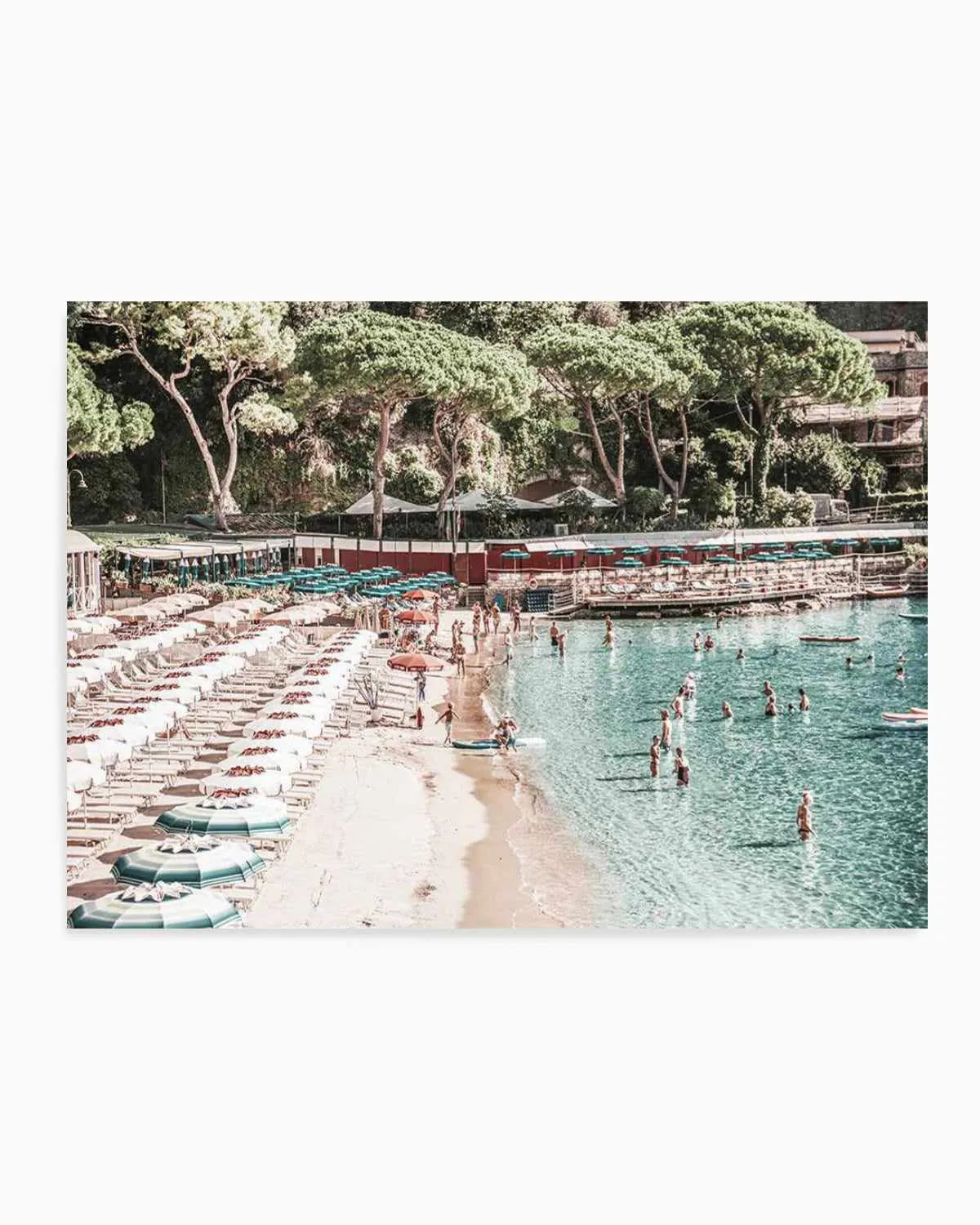 Little Bay, Italian Riviera Art Print from Olive et Oriel where you can shop wallpaper and artworks online