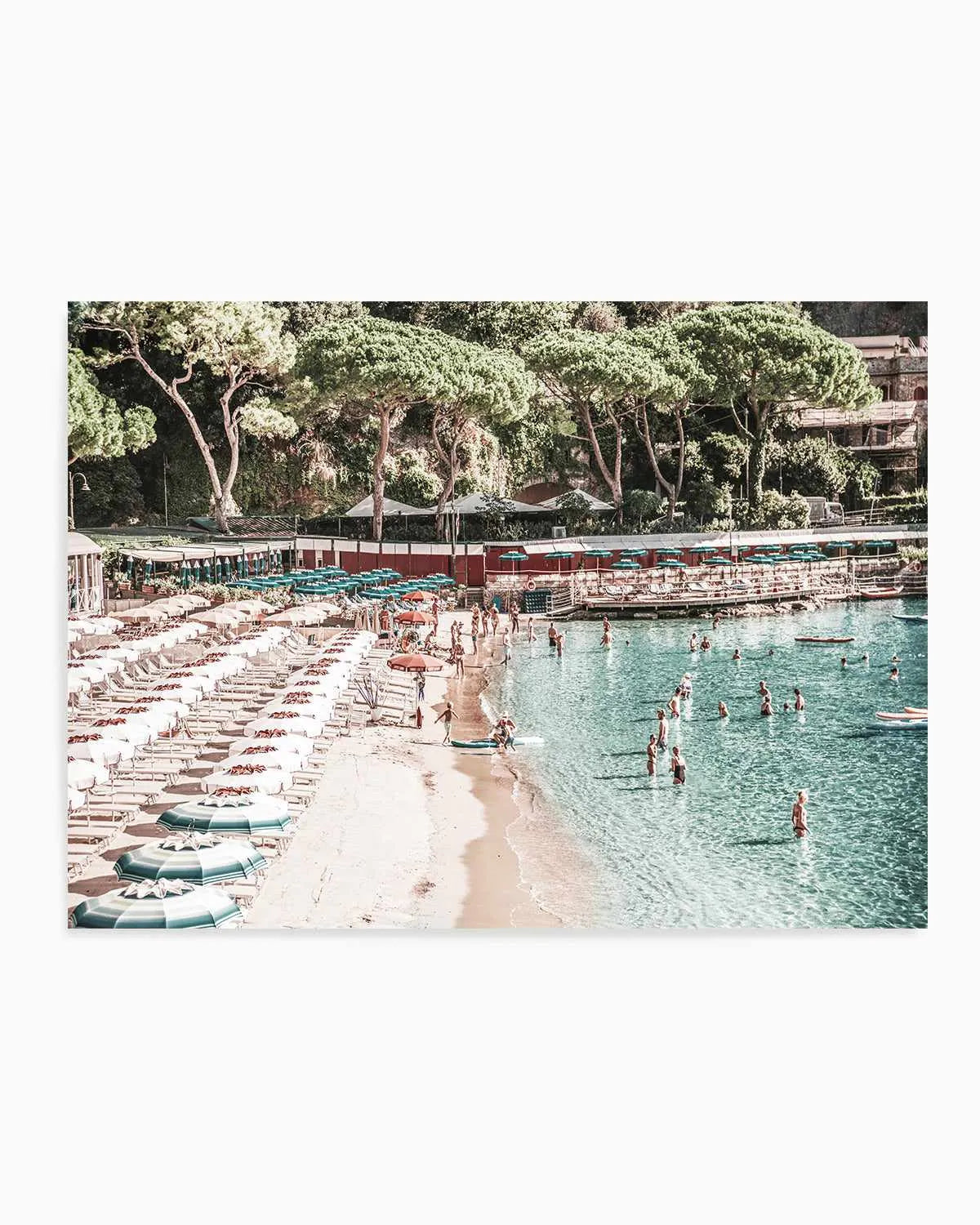 Little Bay, Italian Riviera Art Print from Olive et Oriel where you can shop wallpaper and artworks online