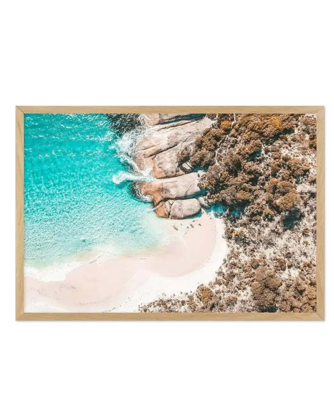 Little Beach | Albany, WA Art Print-PRINT-Olive et Oriel-Olive et Oriel-A5 | 5.8" x 8.3" | 14.8 x 21cm-Oak-With White Border-Buy-Australian-Art-Prints-Online-with-Olive-et-Oriel-Your-Artwork-Specialists-Austrailia-Decorate-With-Coastal-Photo-Wall-Art-Prints-From-Our-Beach-House-Artwork-Collection-Fine-Poster-and-Framed-Artwork