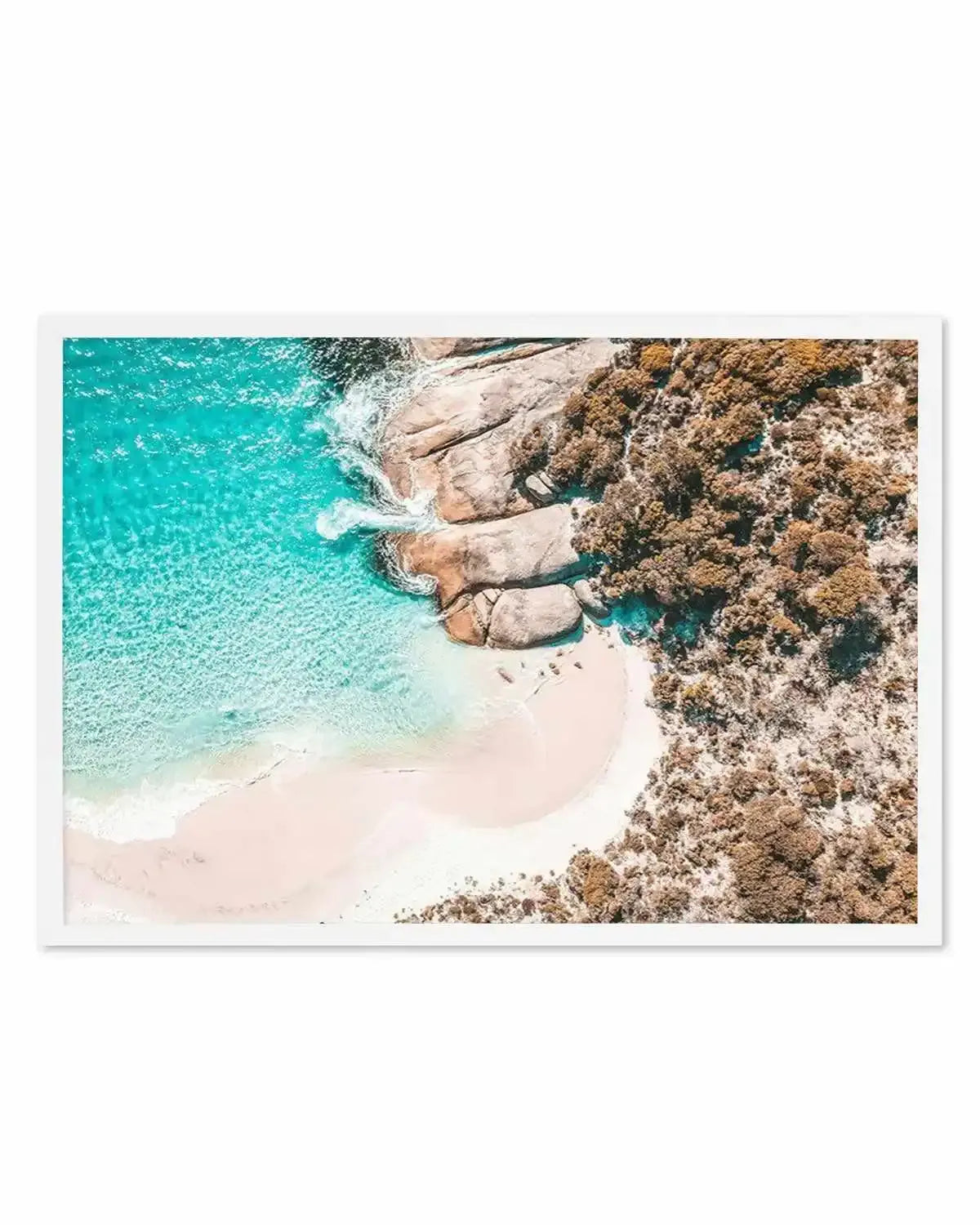 Little Beach | Albany, WA Art Print from Olive et Oriel where you can shop wallpaper and artworks online