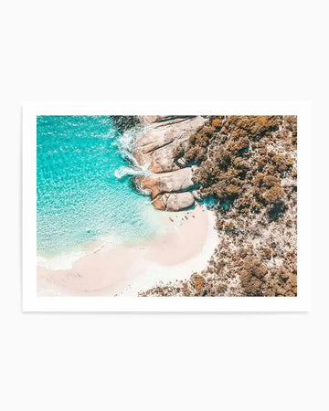 Little Beach | Albany, WA Art Print from Olive et Oriel where you can shop wallpaper and artworks online