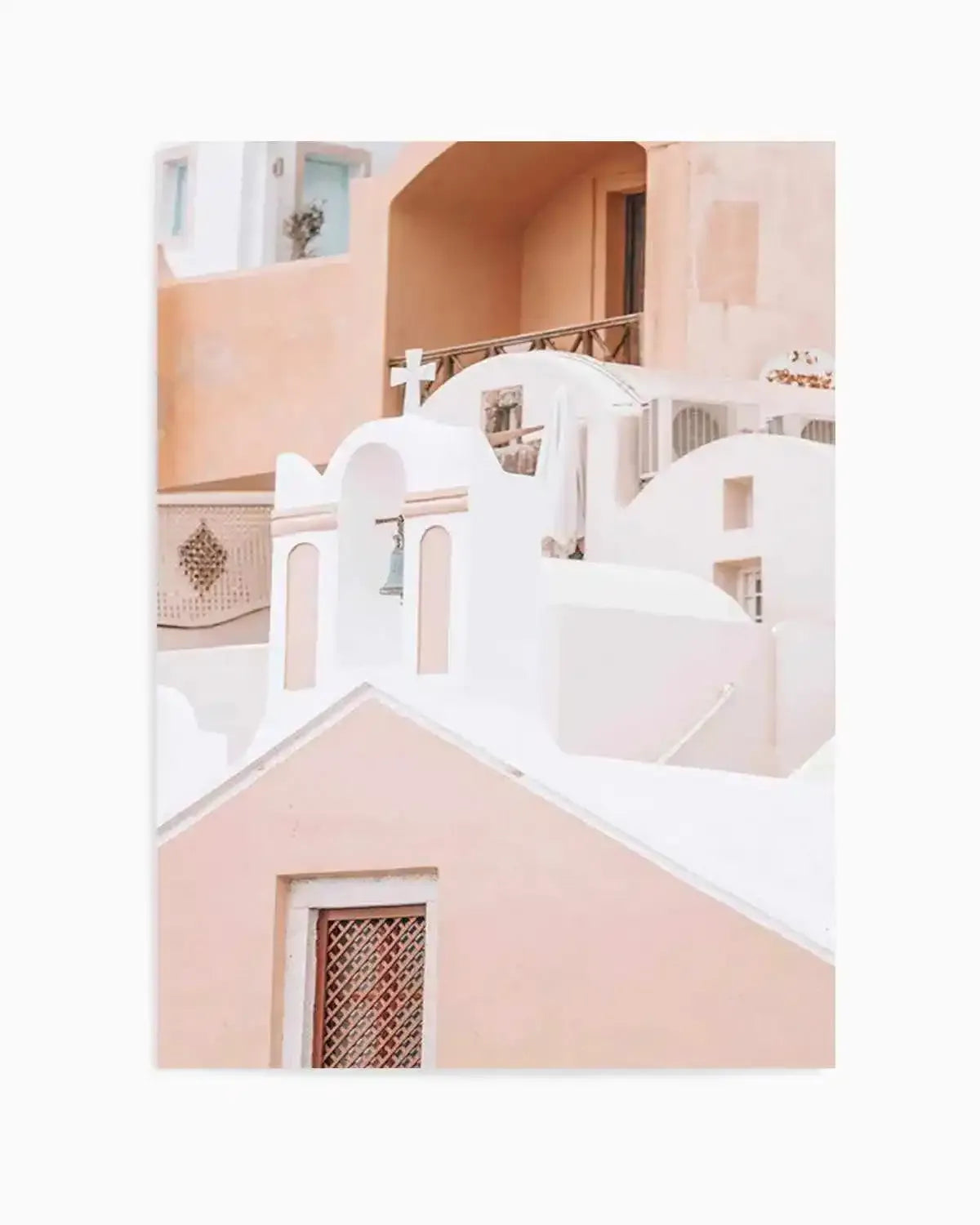 Little Blue Bell | Santorini Art Print from Olive et Oriel where you can shop wallpaper and artworks online