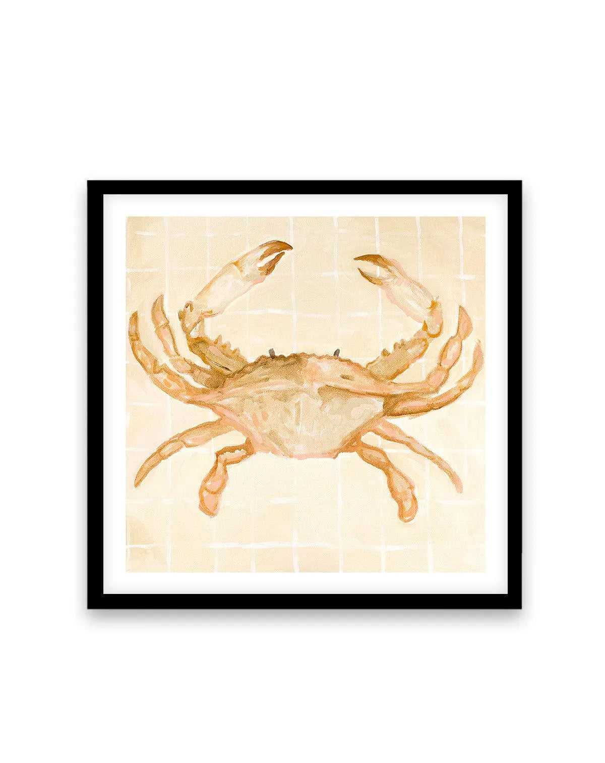 Little Bohemian Crab by Natalie Jane Art Print from Olive et Oriel where you can shop wallpaper and artworks online