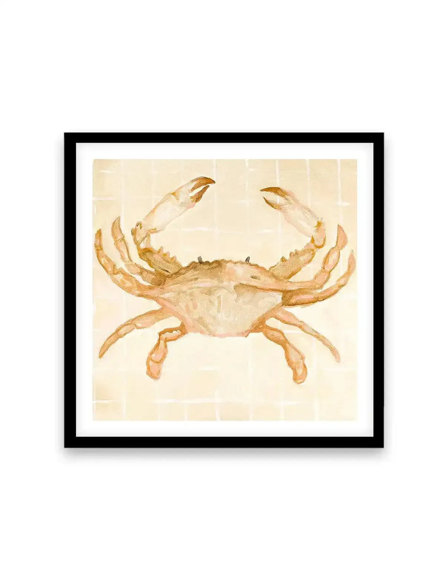 Little Bohemian Crab by Natalie Jane Art Print from Olive et Oriel where you can shop wallpaper and artworks online
