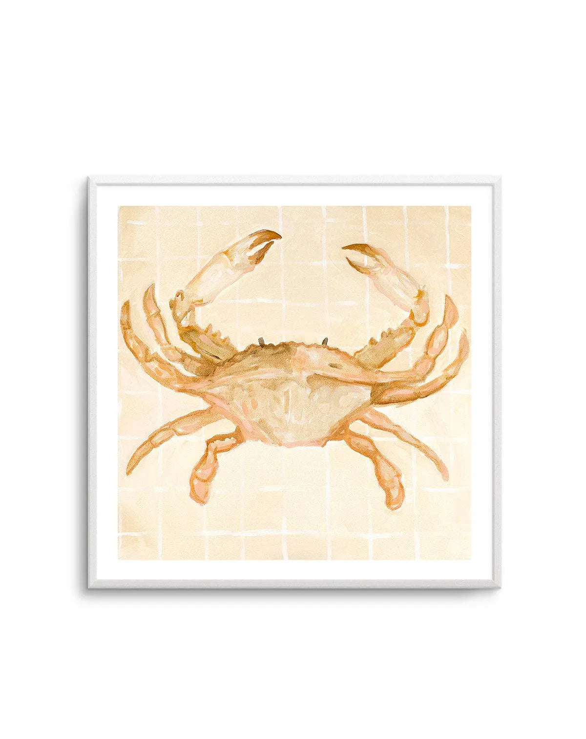 Little Bohemian Crab by Natalie Jane Art Print from Olive et Oriel where you can shop wallpaper and artworks online