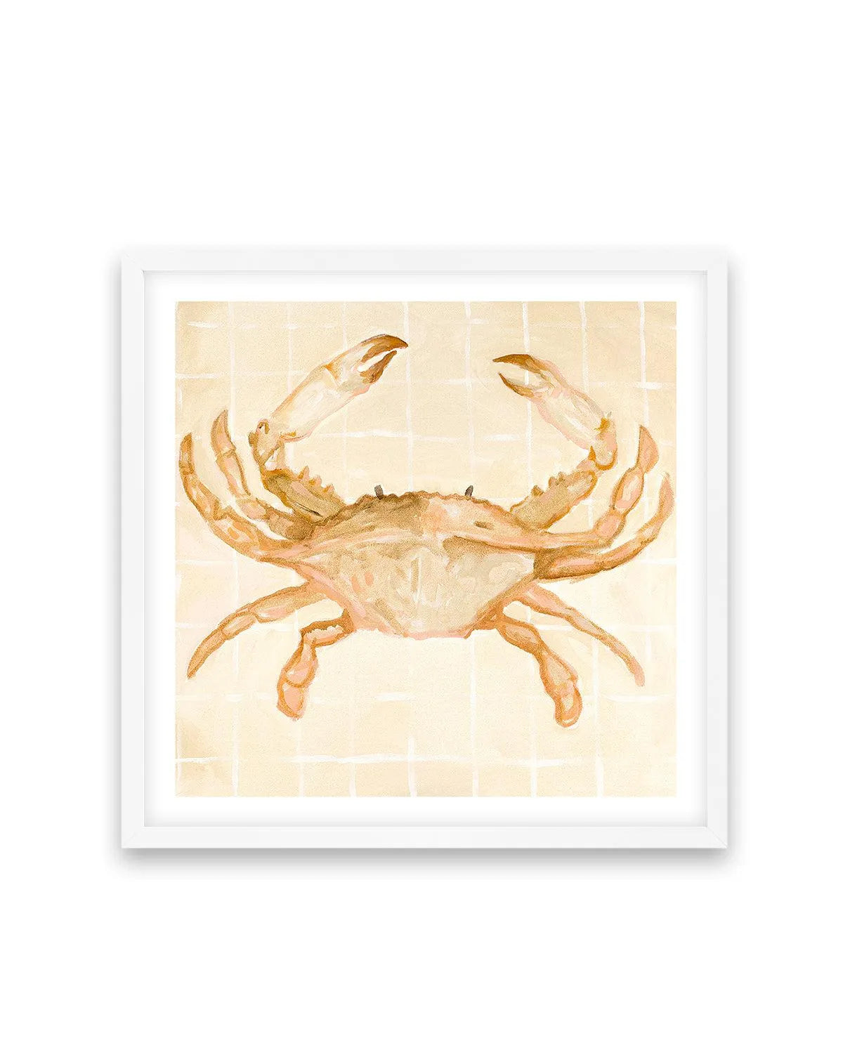 Little Bohemian Crab by Natalie Jane Art Print from Olive et Oriel where you can shop wallpaper and artworks online