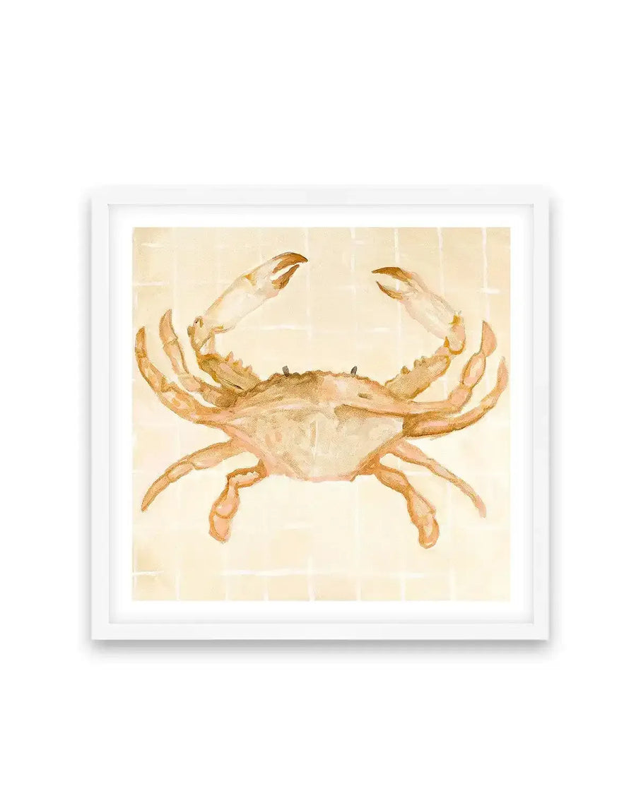 Little Bohemian Crab by Natalie Jane Art Print from Olive et Oriel where you can shop wallpaper and artworks online