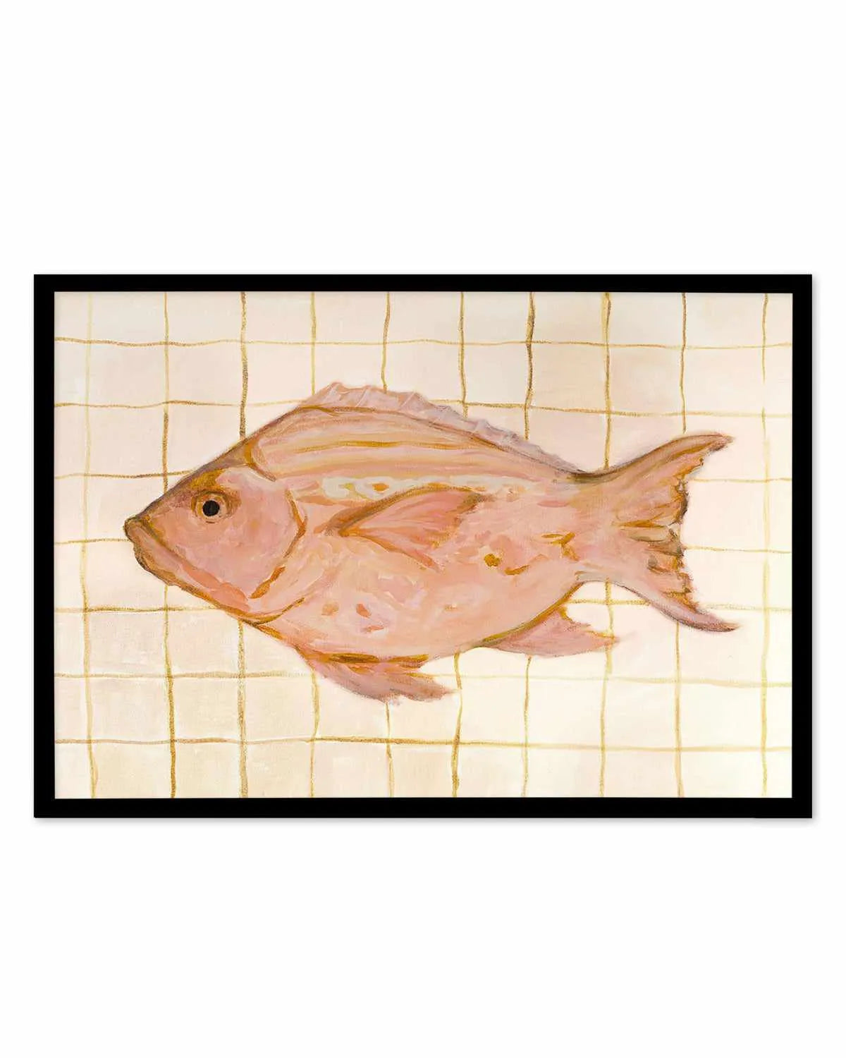 Little Bohemian Fish I by Natalie Jane Art Print from Olive et Oriel where you can shop wallpaper and artworks online