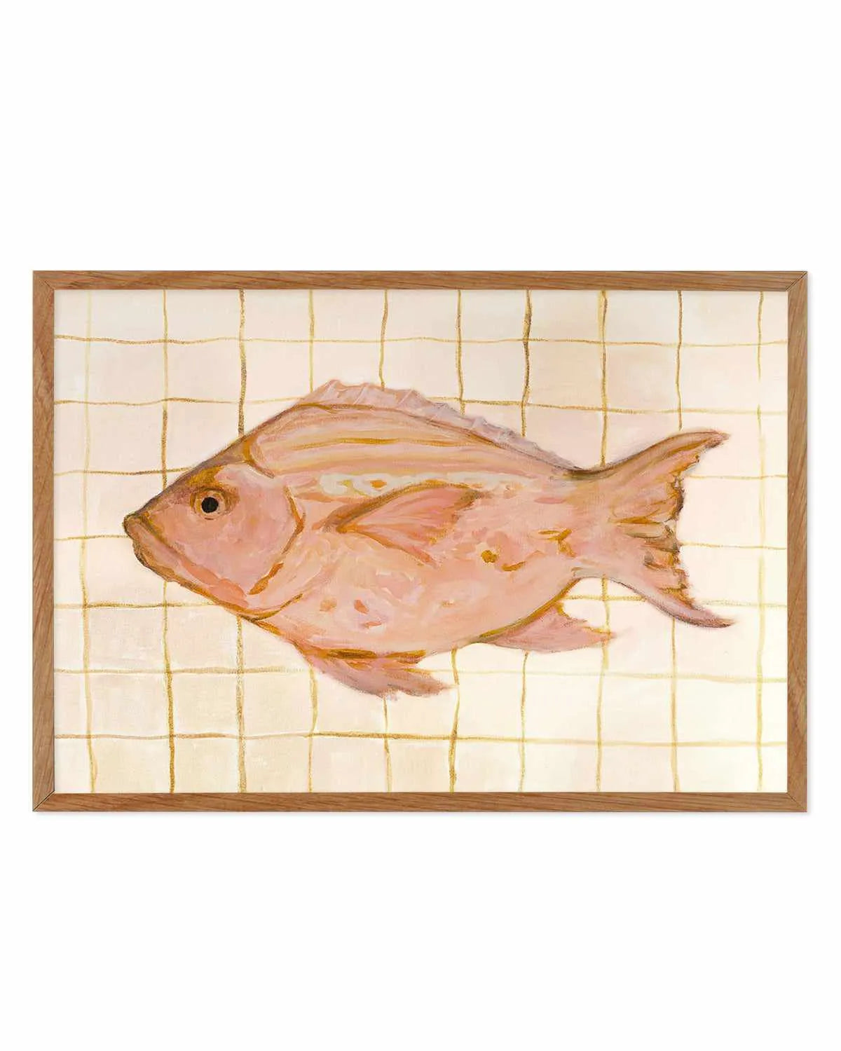 Little Bohemian Fish I by Natalie Jane Art Print from Olive et Oriel where you can shop wallpaper and artworks online