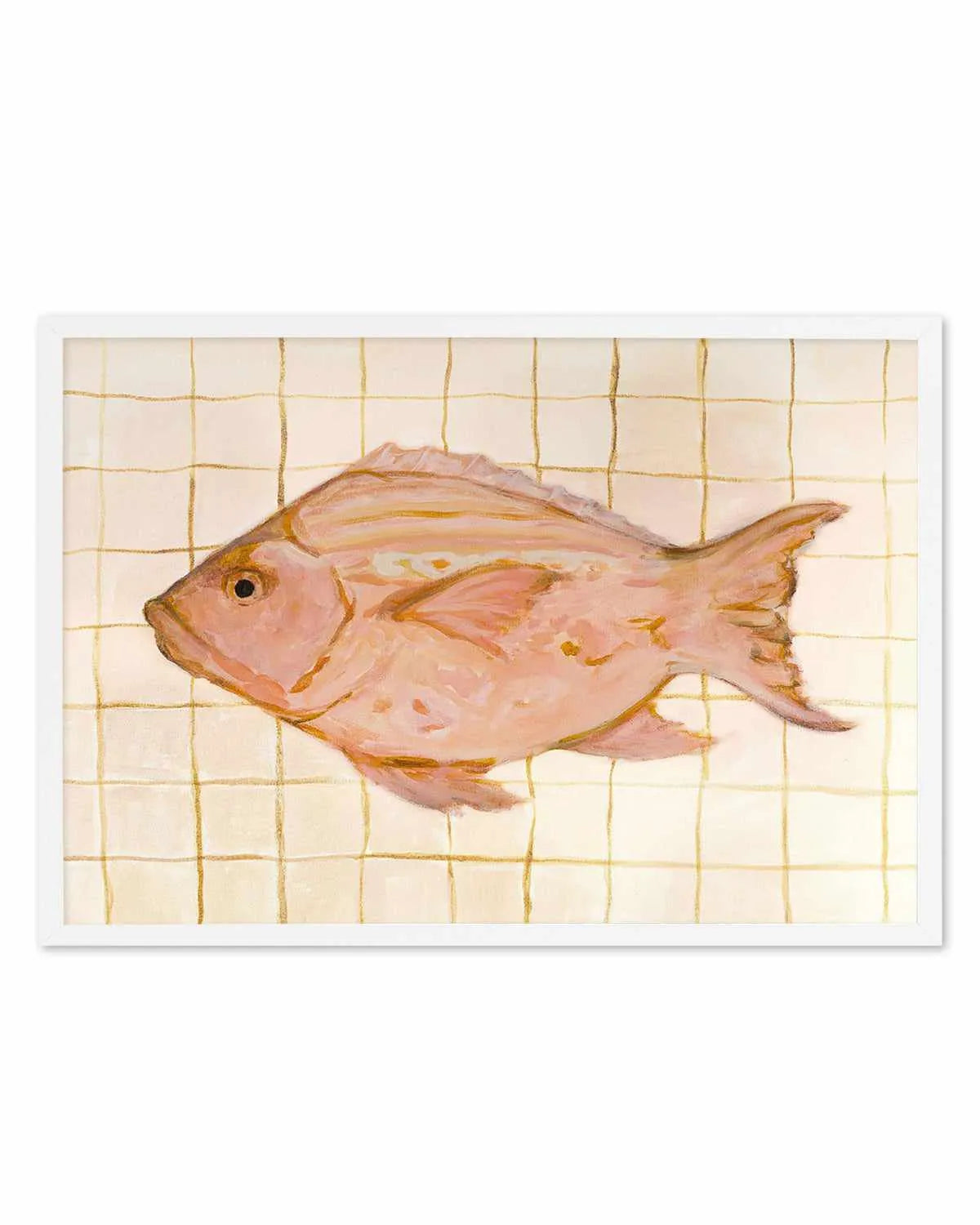 Little Bohemian Fish I by Natalie Jane Art Print from Olive et Oriel where you can shop wallpaper and artworks online