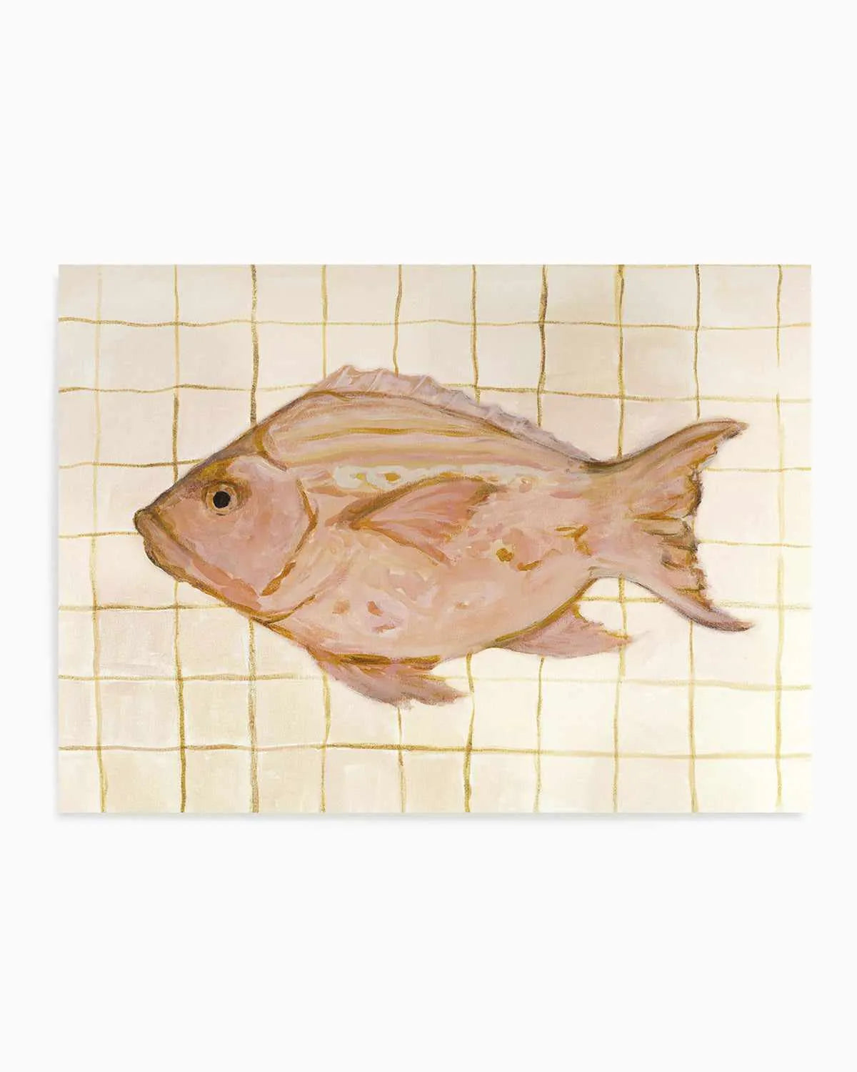 Little Bohemian Fish I by Natalie Jane Art Print from Olive et Oriel where you can shop wallpaper and artworks online
