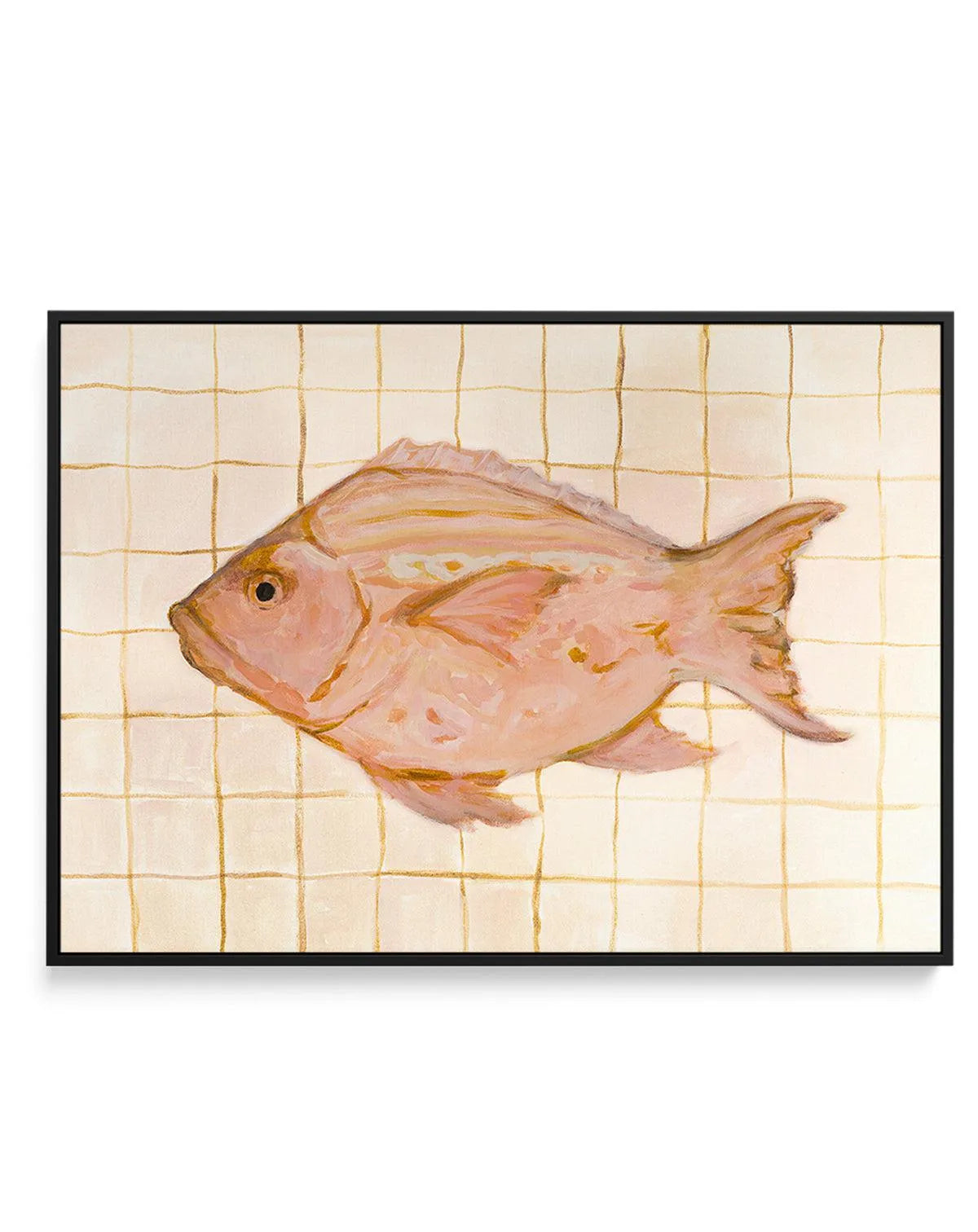 Little Bohemian Fish I by Natalie Jane | Framed Canvas Art Print from Olive et Oriel where you can shop wallpaper and artworks online