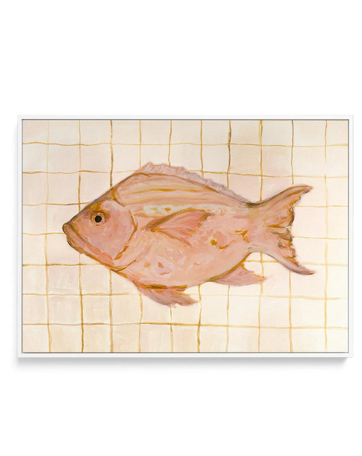 Little Bohemian Fish I by Natalie Jane | Framed Canvas Art Print from Olive et Oriel where you can shop wallpaper and artworks online