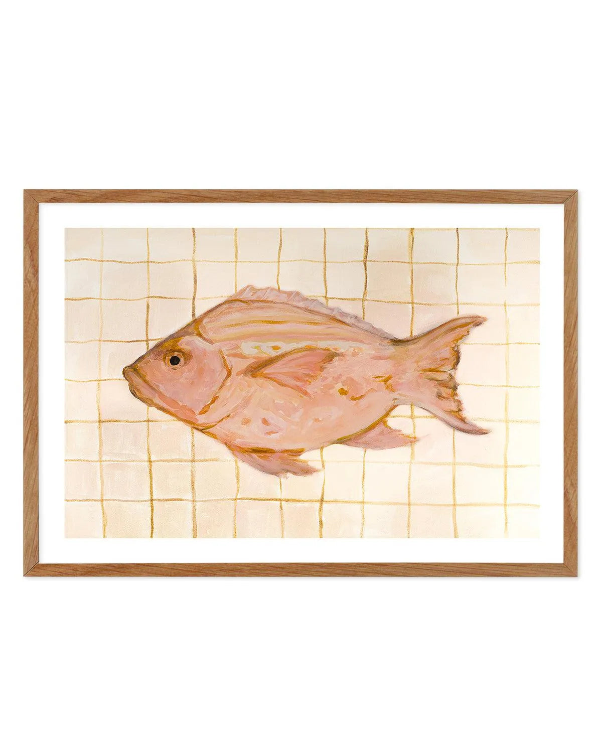 Little Bohemian Fish I by Natalie Jane Art Print from Olive et Oriel where you can shop wallpaper and artworks online