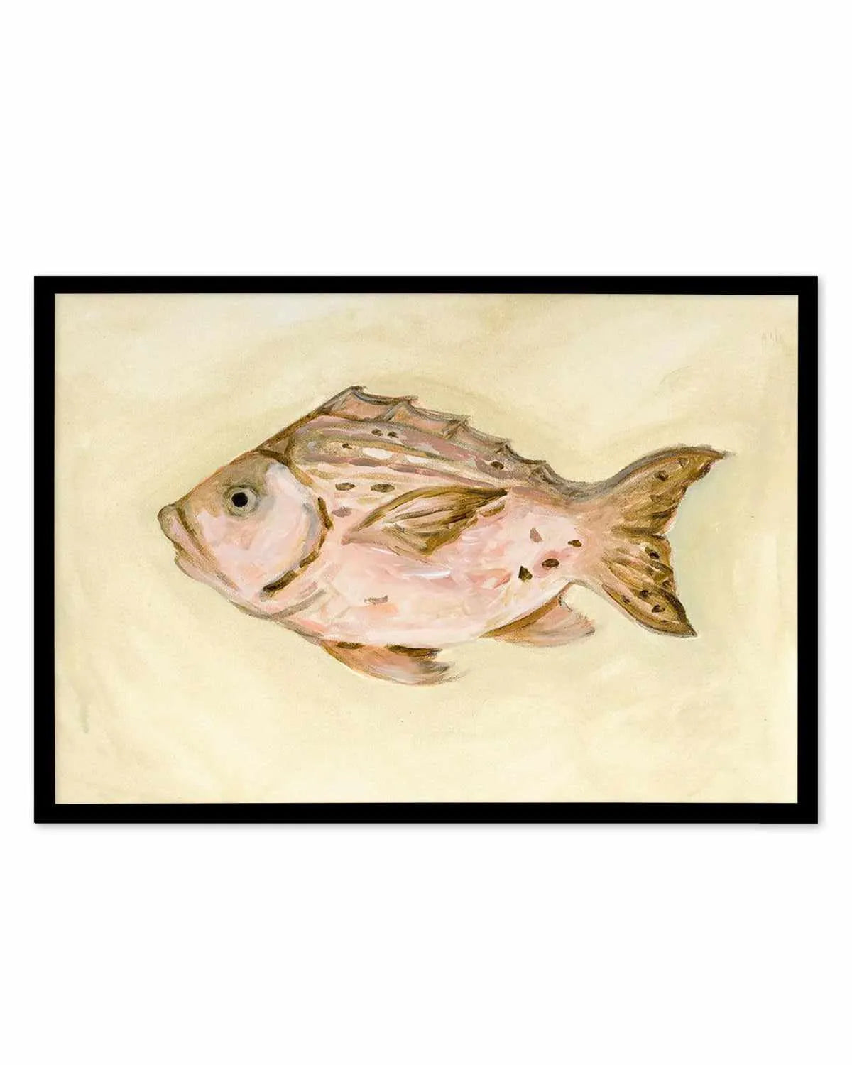 Little Bohemian Fish II by Natalie Jane Art Print from Olive et Oriel where you can shop wallpaper and artworks online