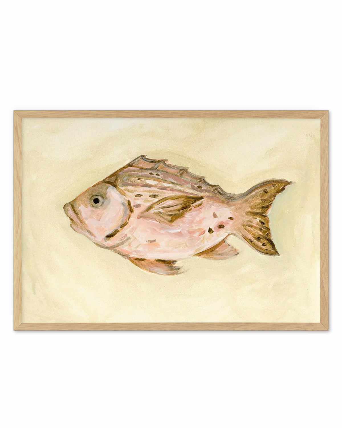 Little Bohemian Fish II by Natalie Jane Art Print