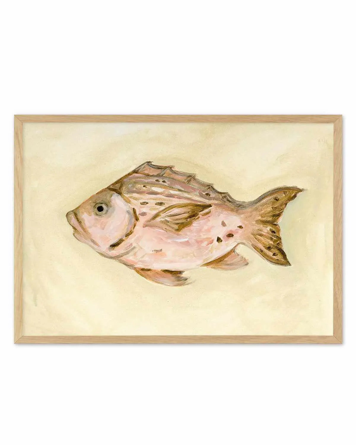 Little Bohemian Fish II by Natalie Jane Art Print from Olive et Oriel where you can shop wallpaper and artworks online