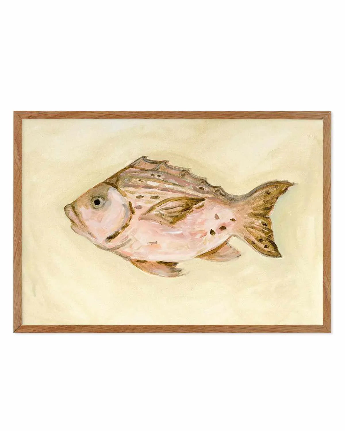 Little Bohemian Fish II by Natalie Jane Art Print from Olive et Oriel where you can shop wallpaper and artworks online