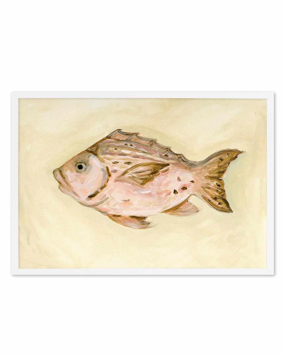 Little Bohemian Fish II by Natalie Jane Art Print