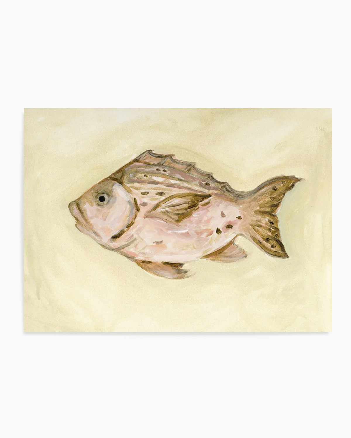 Little Bohemian Fish II by Natalie Jane Art Print