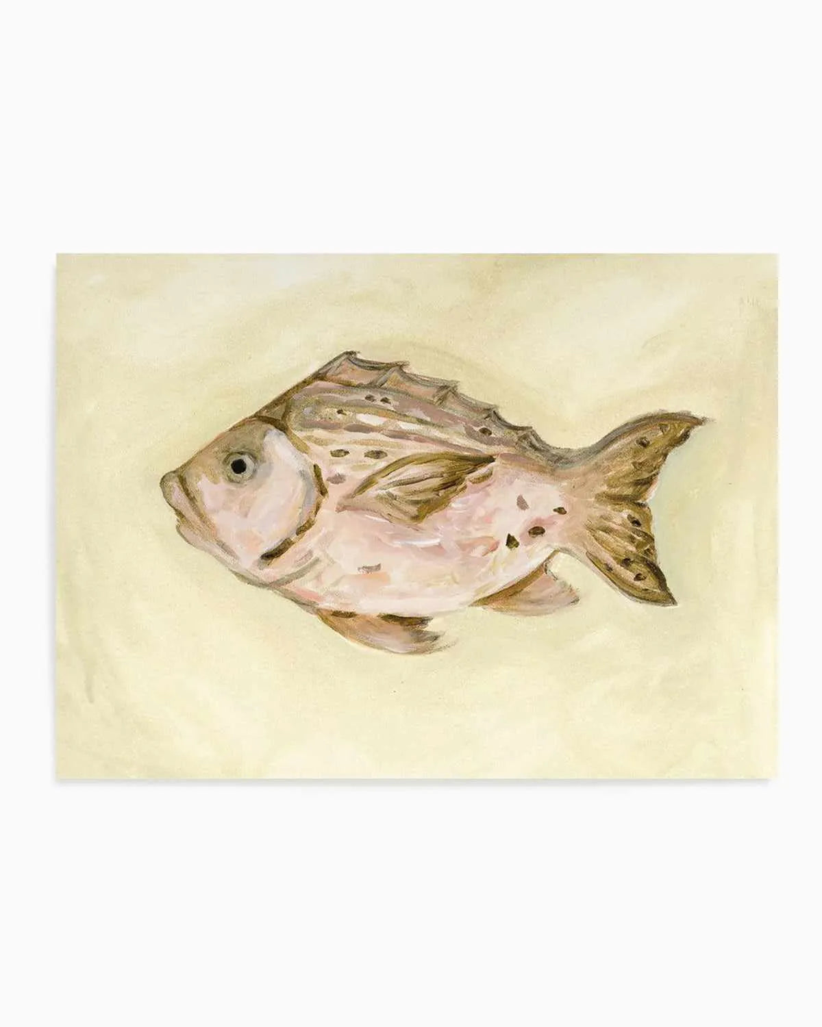 Little Bohemian Fish II by Natalie Jane Art Print from Olive et Oriel where you can shop wallpaper and artworks online
