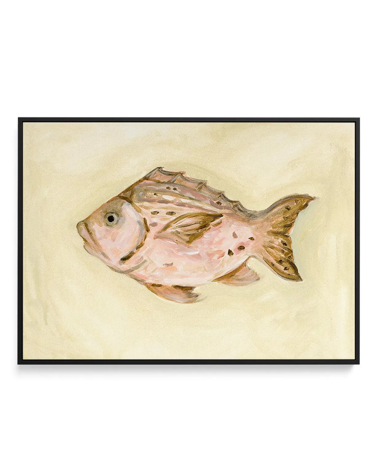 Little Bohemian Fish II by Natalie Jane | Framed Canvas Art Print from Olive et Oriel where you can shop wallpaper and artworks online