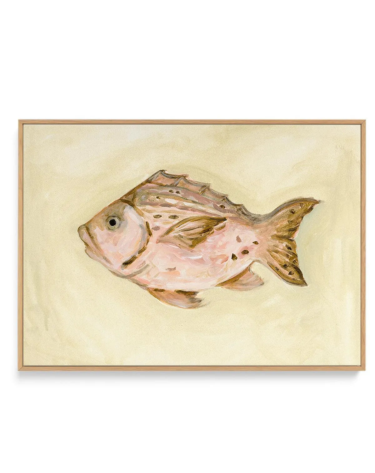Little Bohemian Fish II by Natalie Jane | Framed Canvas Art Print from Olive et Oriel where you can shop wallpaper and artworks online