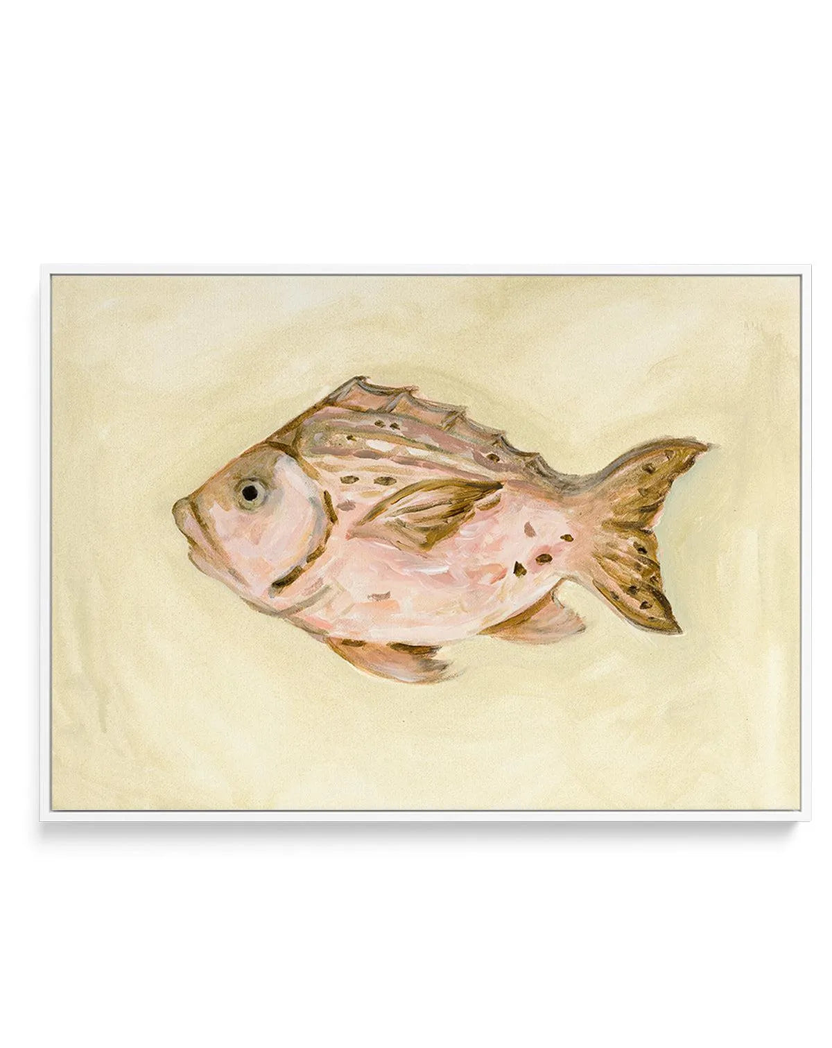 Little Bohemian Fish II by Natalie Jane | Framed Canvas Art Print from Olive et Oriel where you can shop wallpaper and artworks online