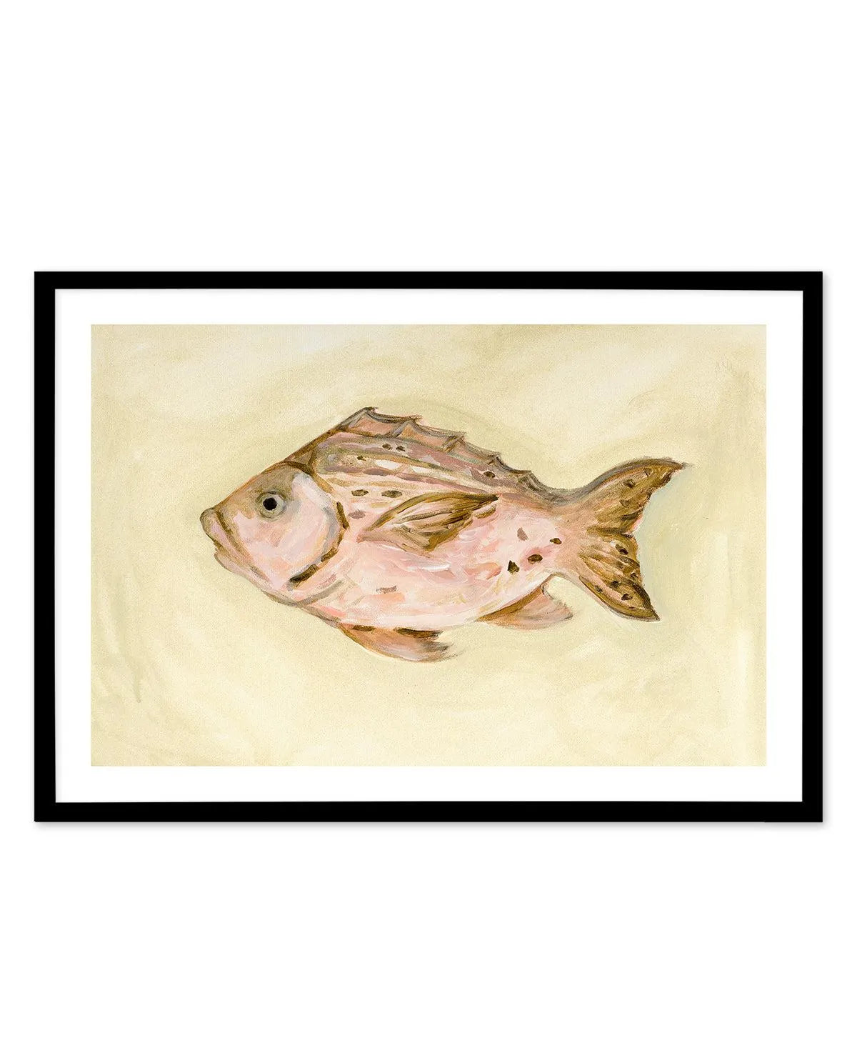 Little Bohemian Fish II by Natalie Jane Art Print from Olive et Oriel where you can shop wallpaper and artworks online