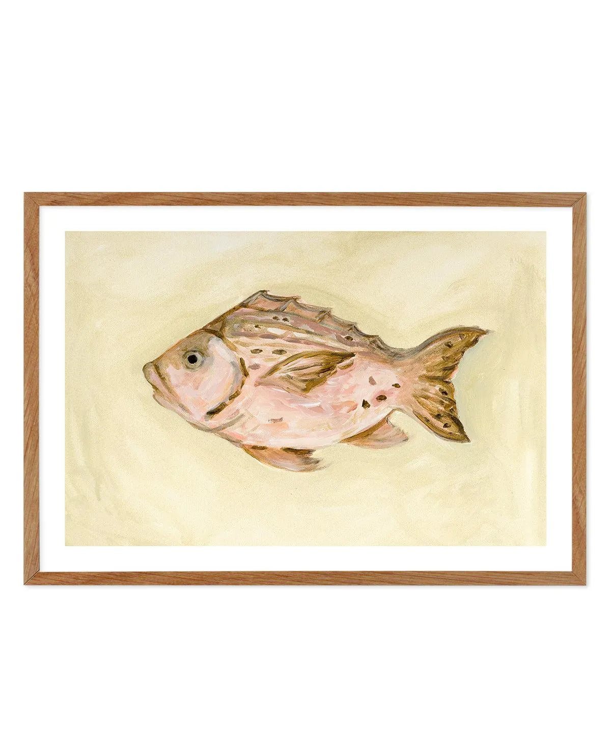 Little Bohemian Fish II by Natalie Jane Art Print from Olive et Oriel where you can shop wallpaper and artworks online