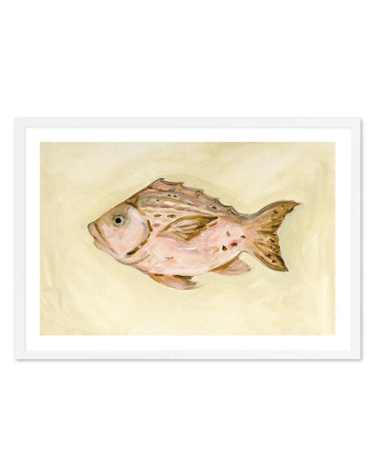 Little Bohemian Fish II by Natalie Jane Art Print from Olive et Oriel where you can shop wallpaper and artworks online