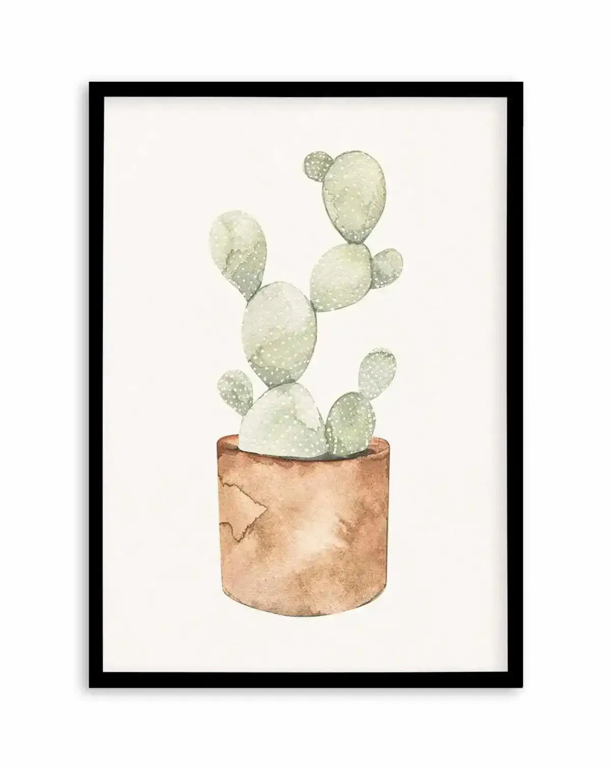 Little Cactus Art Print from Olive et Oriel where you can shop wallpaper and artworks online