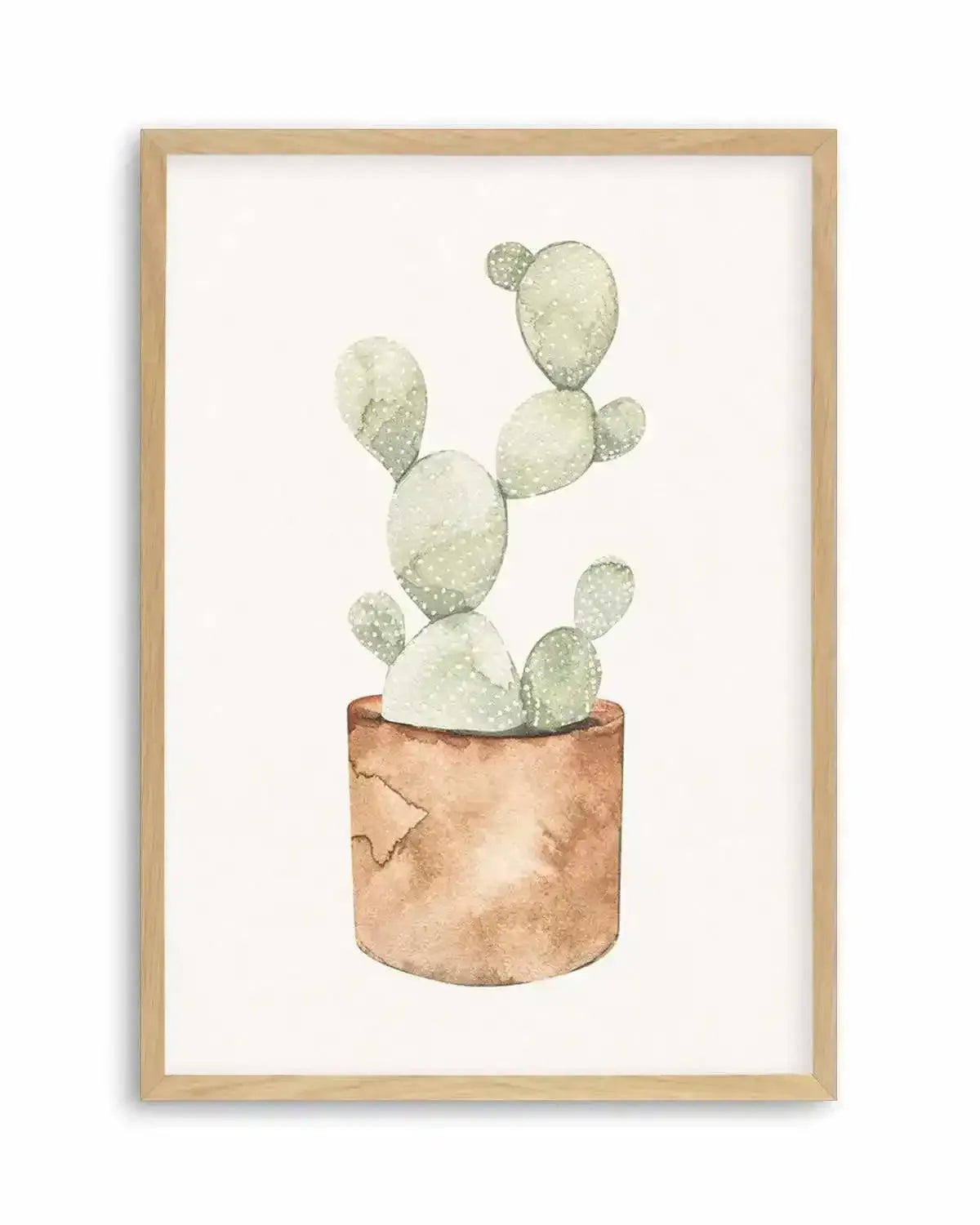 Little Cactus Art Print from Olive et Oriel where you can shop wallpaper and artworks online
