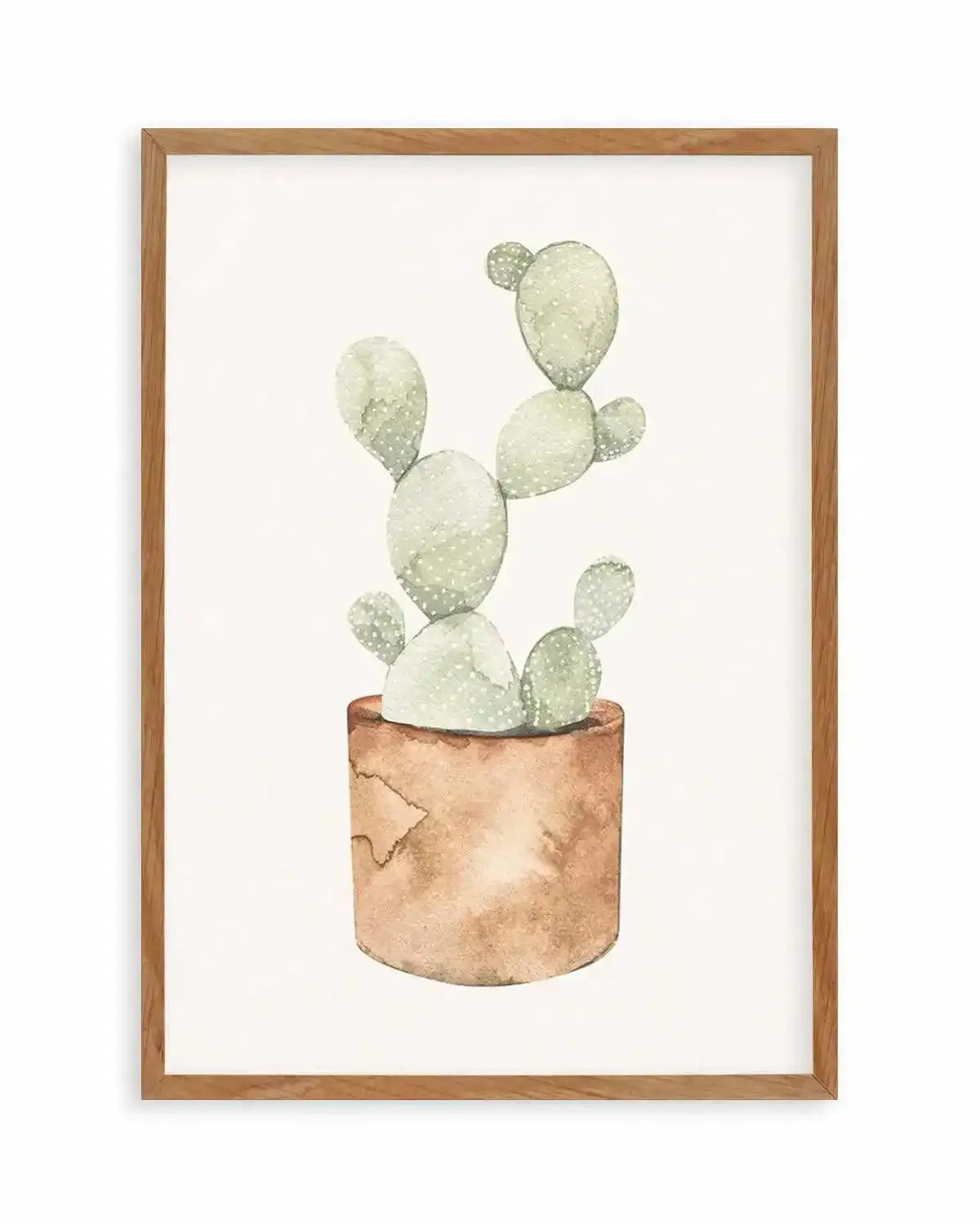 Little Cactus Art Print from Olive et Oriel where you can shop wallpaper and artworks online