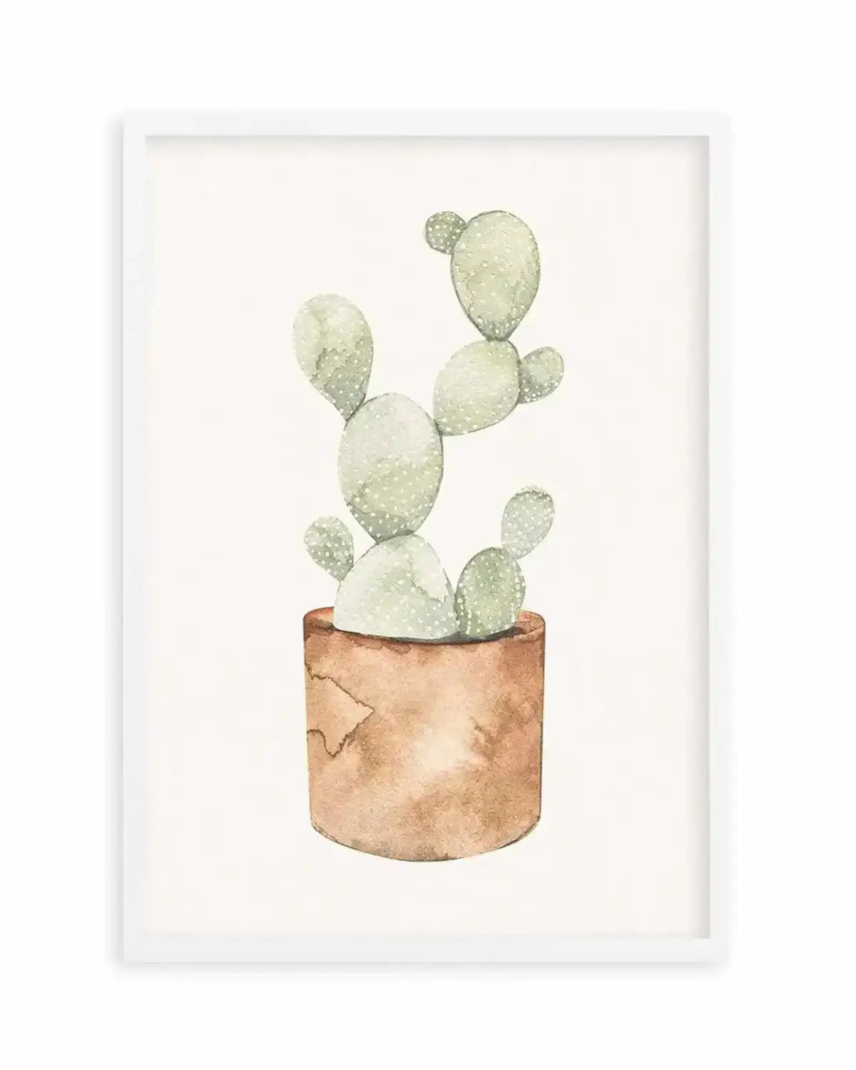 Little Cactus Art Print from Olive et Oriel where you can shop wallpaper and artworks online