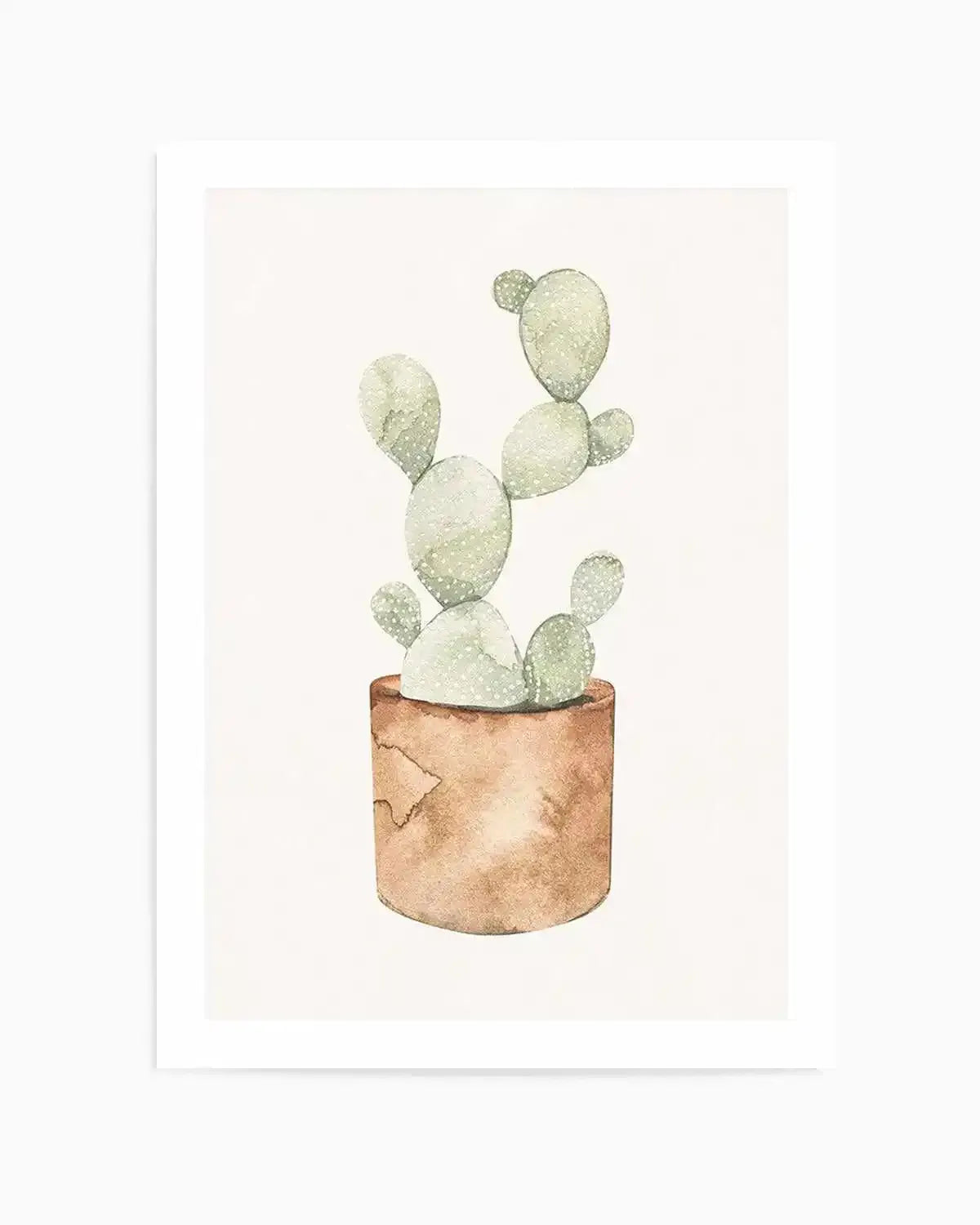 Little Cactus Art Print from Olive et Oriel where you can shop wallpaper and artworks online