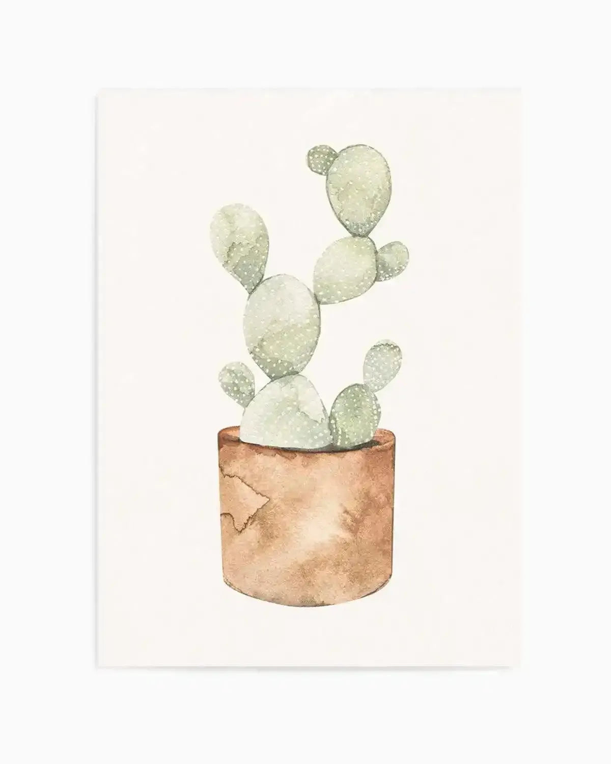 Little Cactus Art Print from Olive et Oriel where you can shop wallpaper and artworks online