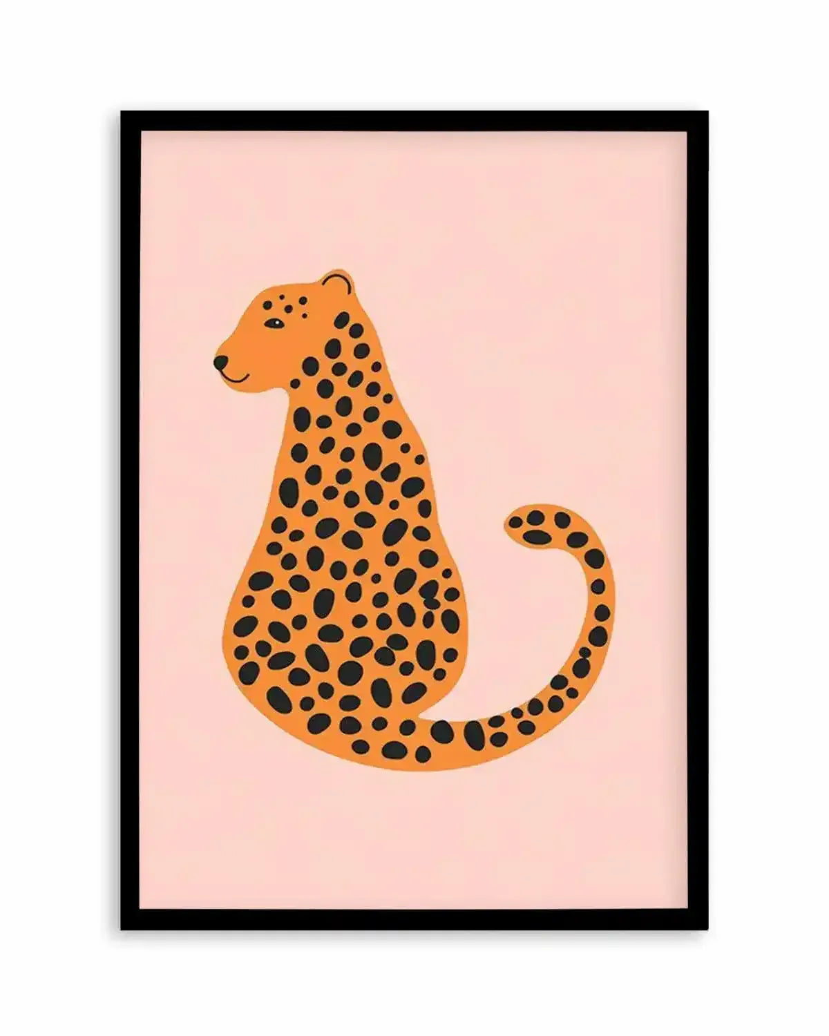 Little Cheetah Art Print from Olive et Oriel where you can shop wallpaper and artworks online