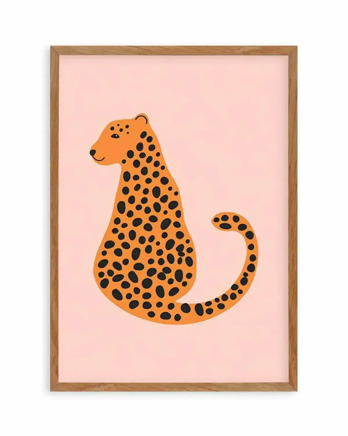 Little Cheetah Art Print from Olive et Oriel where you can shop wallpaper and artworks online