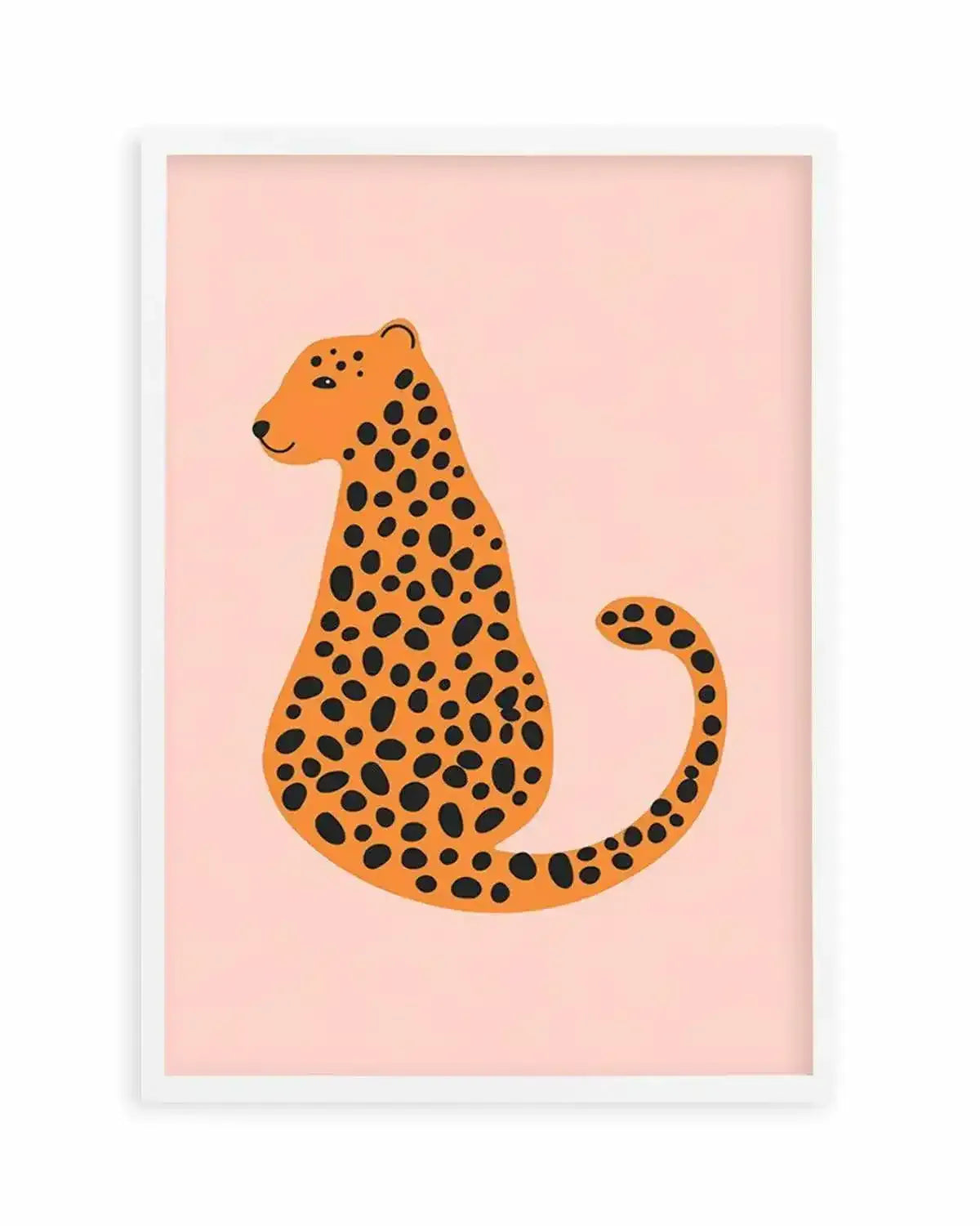 Little Cheetah Art Print from Olive et Oriel where you can shop wallpaper and artworks online